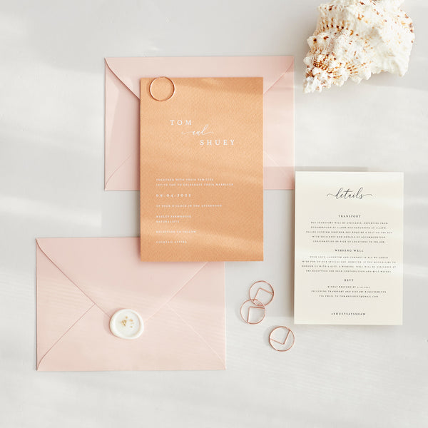 Dream - Wedding Invitation & Envelope