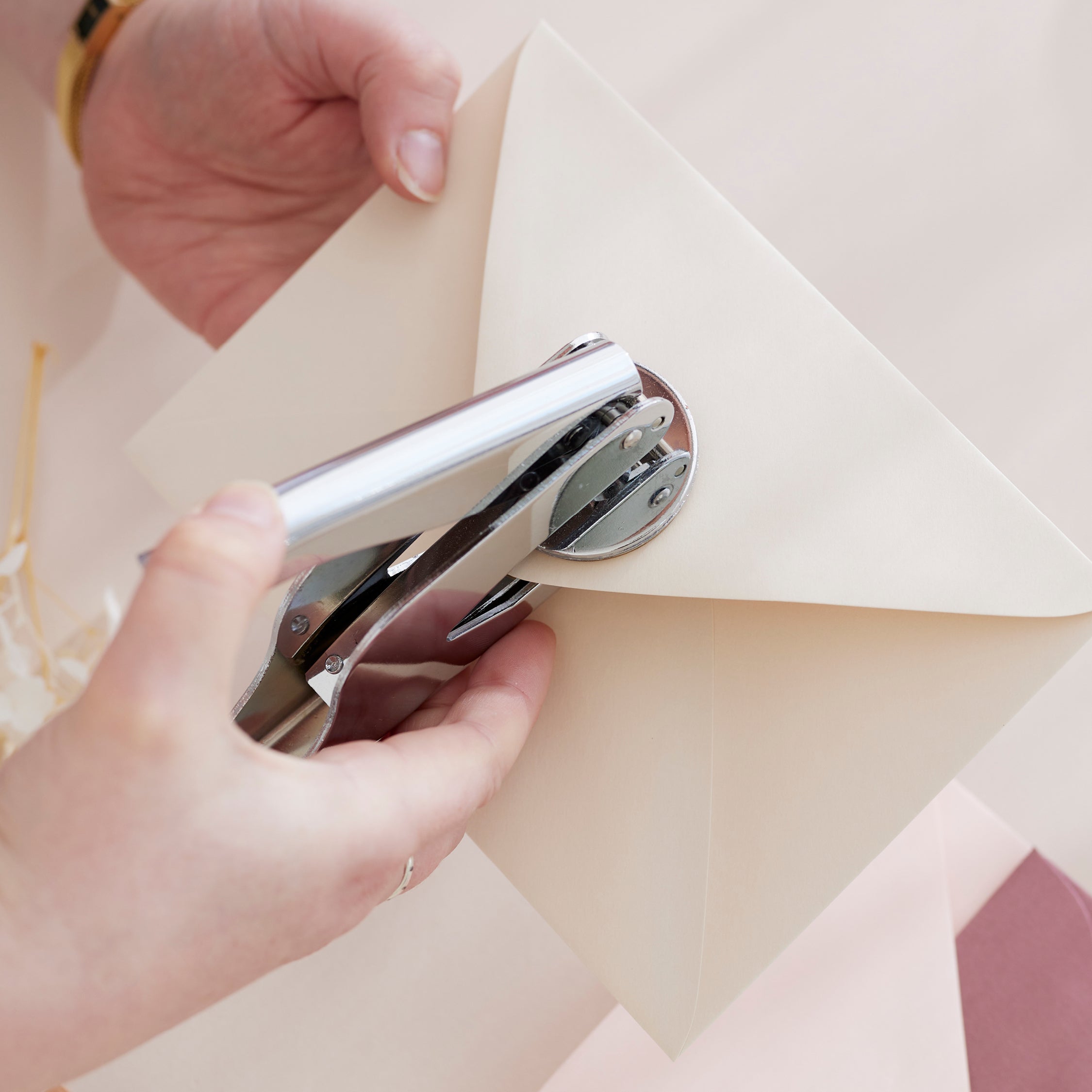 Custom Template Embossing Stamp