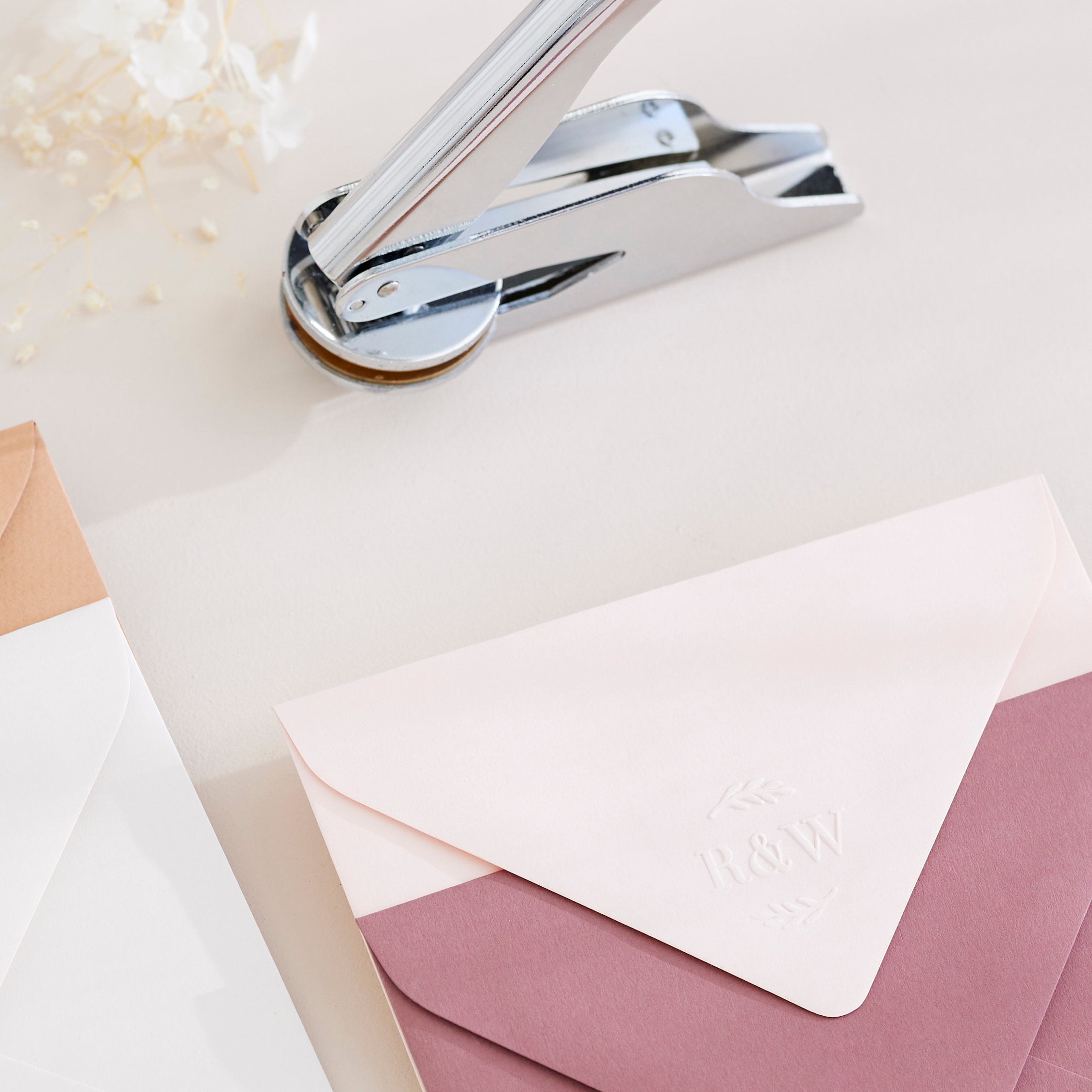 Custom Template Embossing Stamp