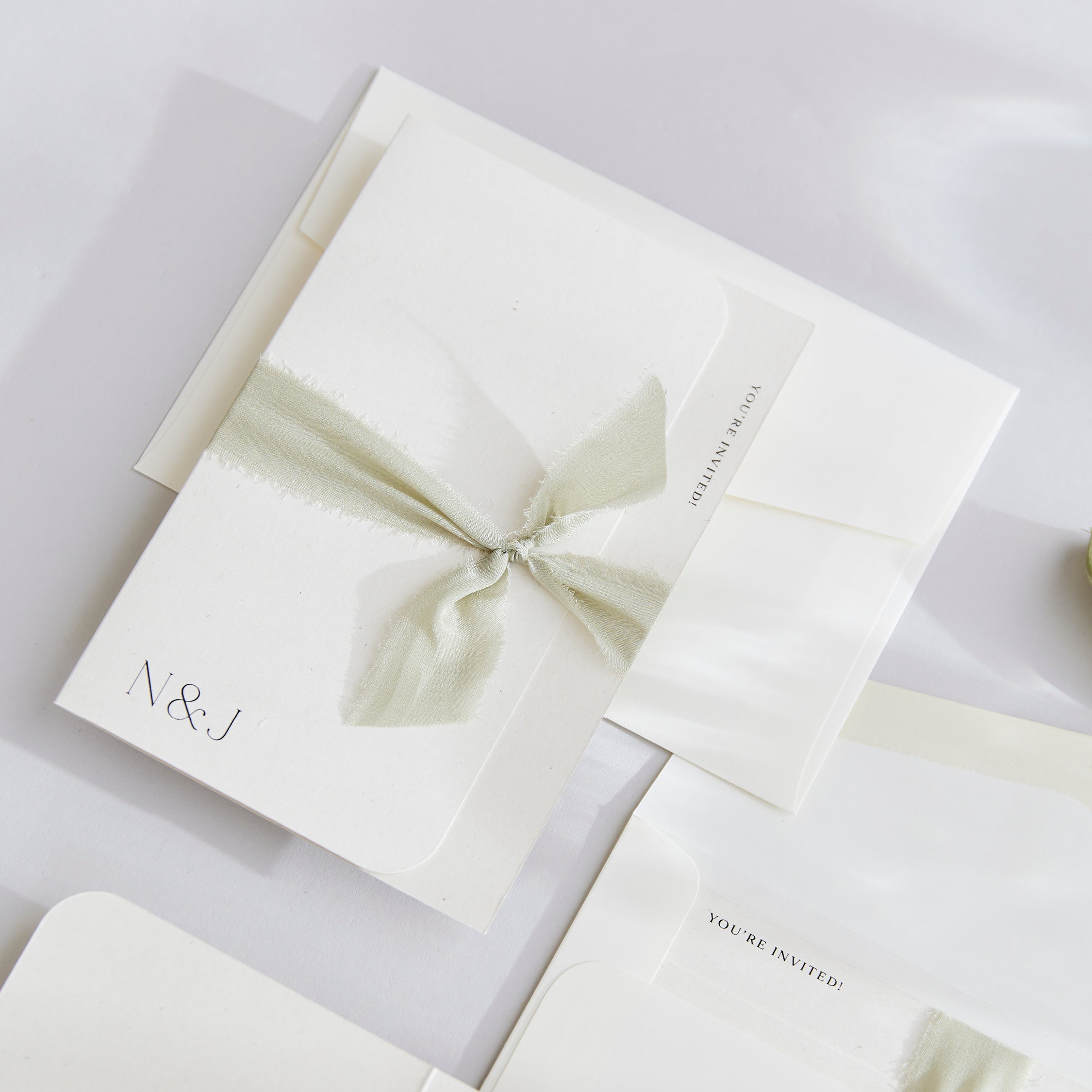 The One - Wedding Invitation Folder & Envelope