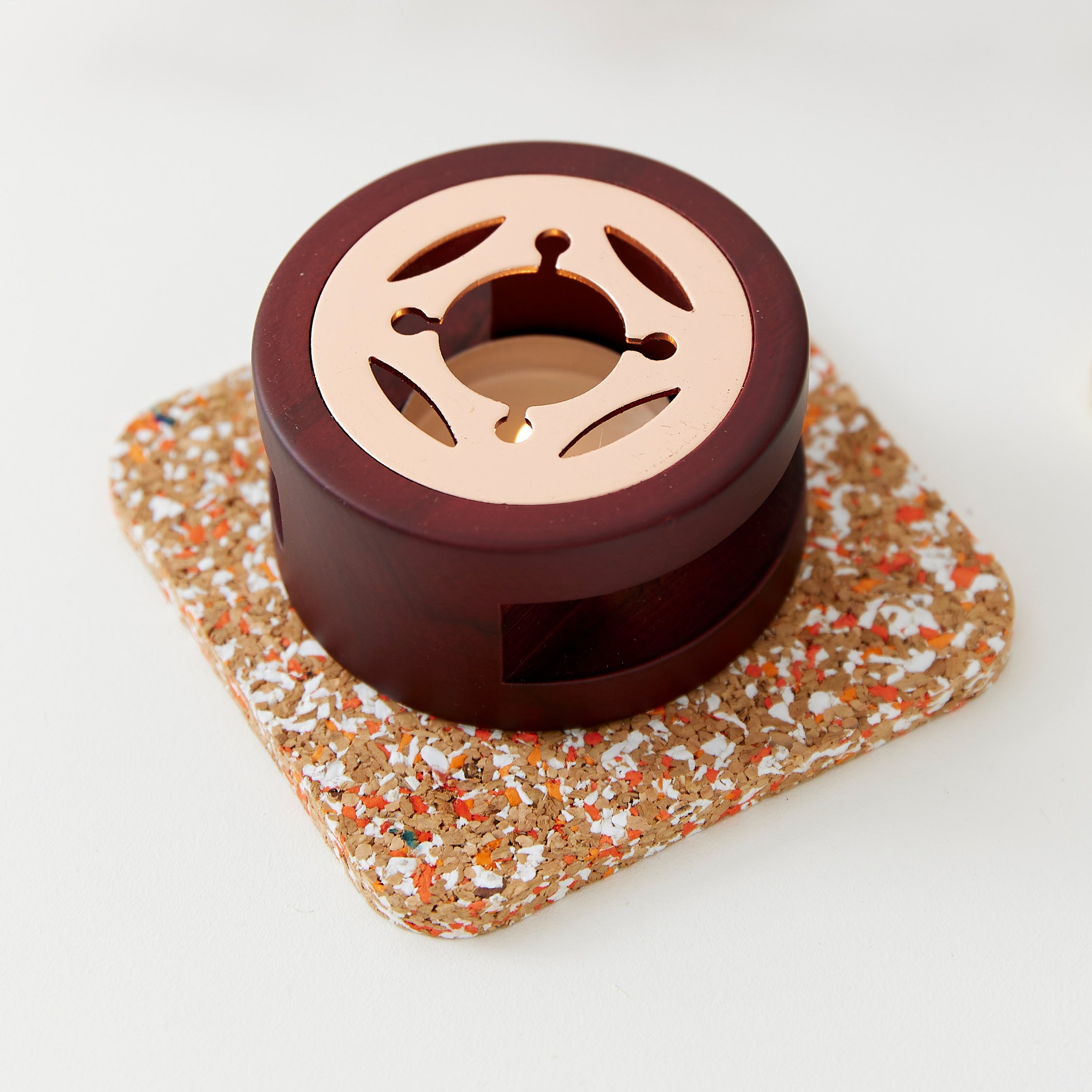 Wax Melt Burner - Rose Gold Ventilated