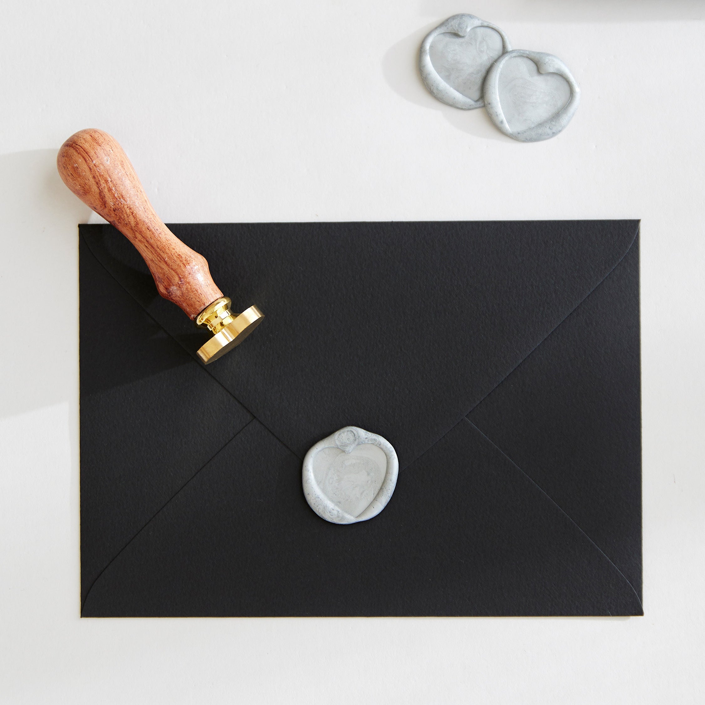 Wax Seal Stamp - Blank Heart