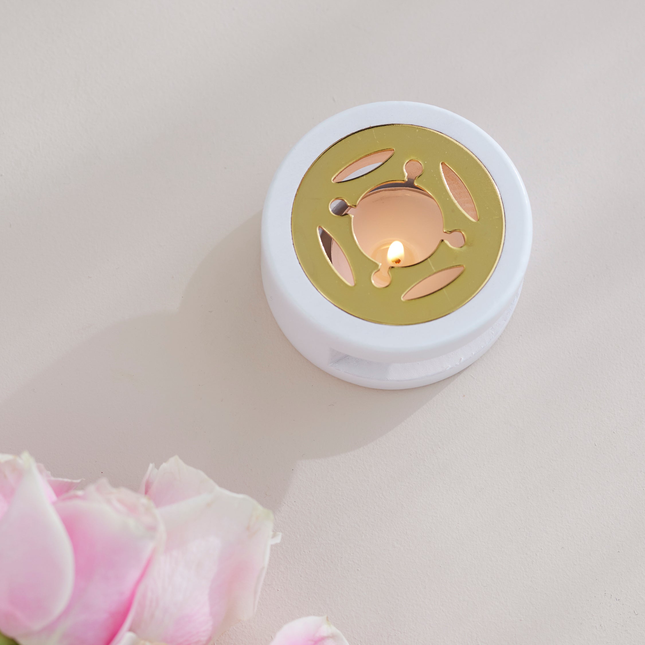 Wax Melt Burner - White Vented