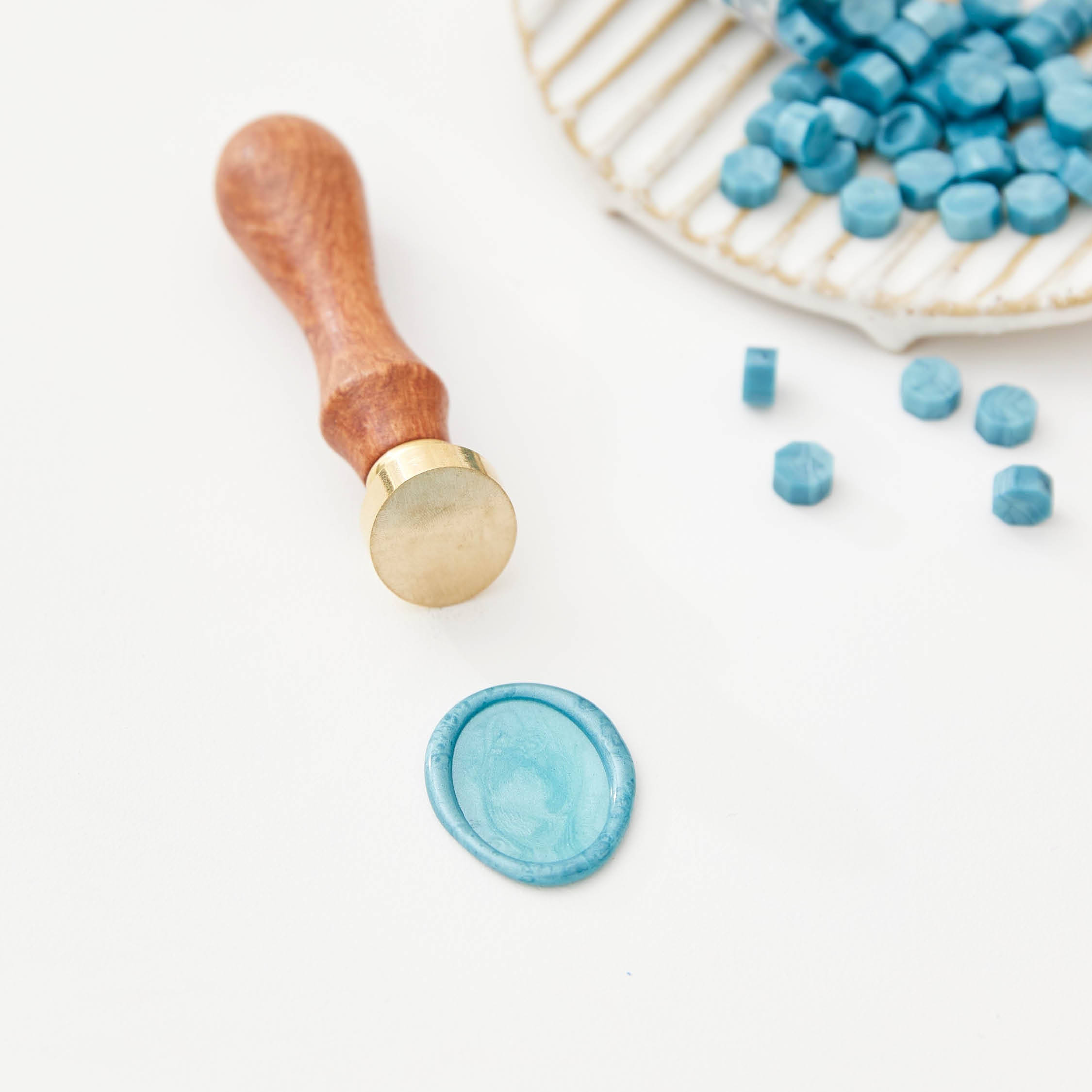 Wax Seal Stamp - Blank Oval