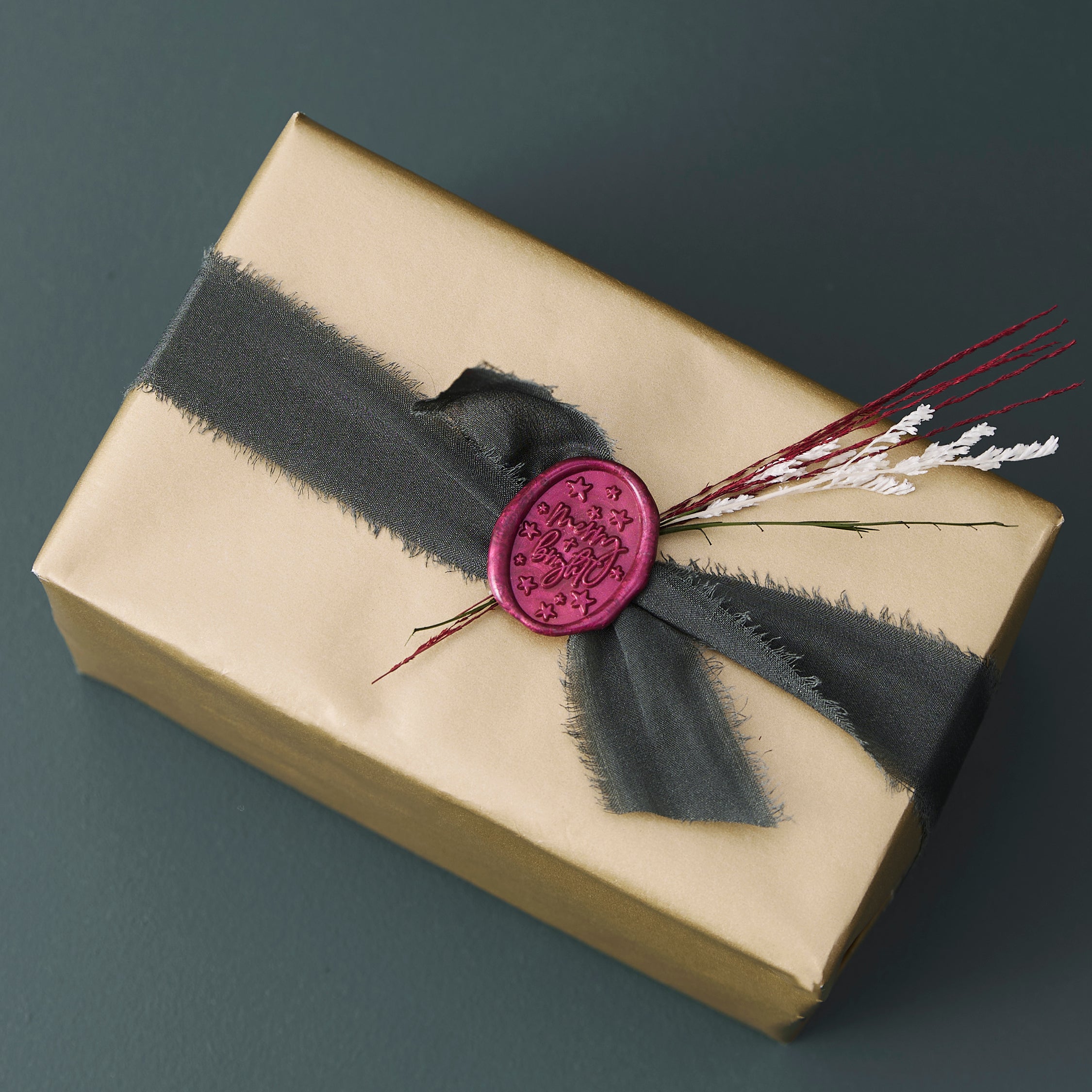 Wax Seal Stamp - Merry and Bright