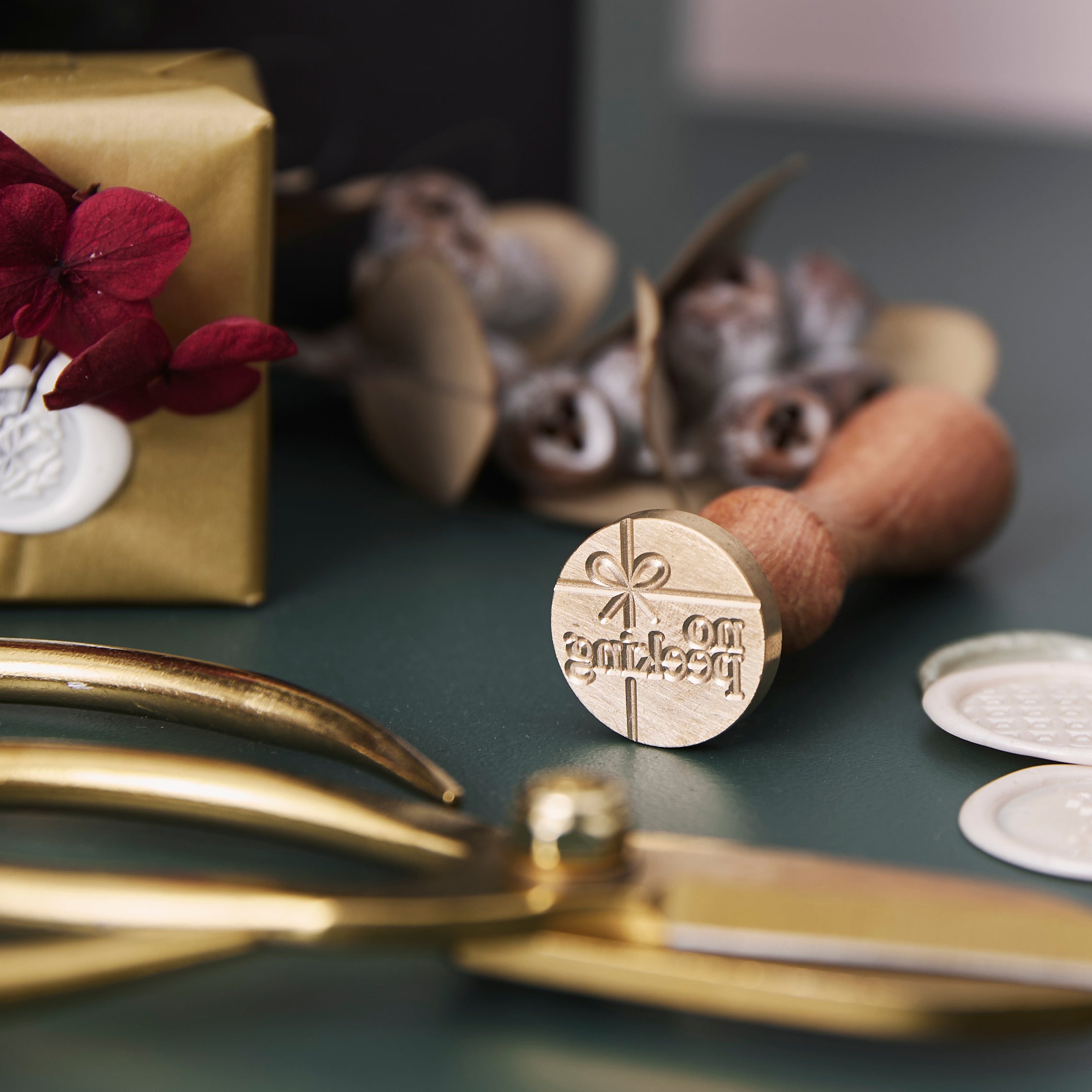 Wax Seal Stamp - No Peeking