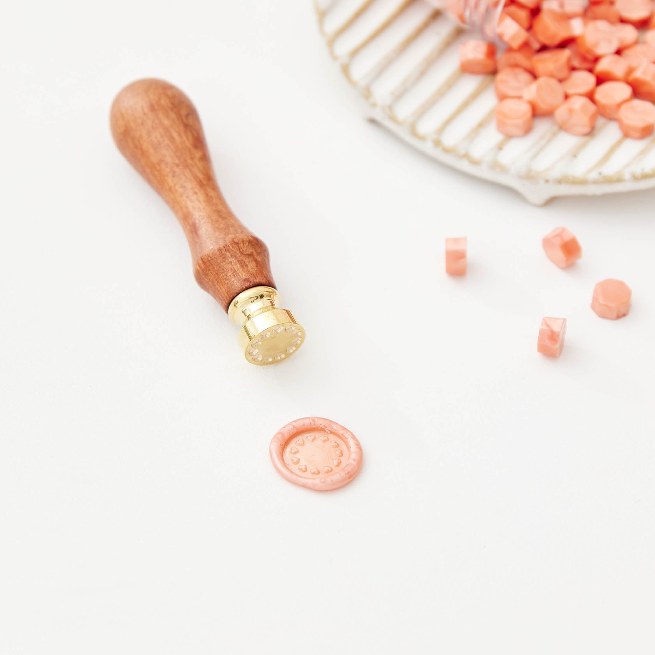 Wax Seal Stamp - Mini Hearts