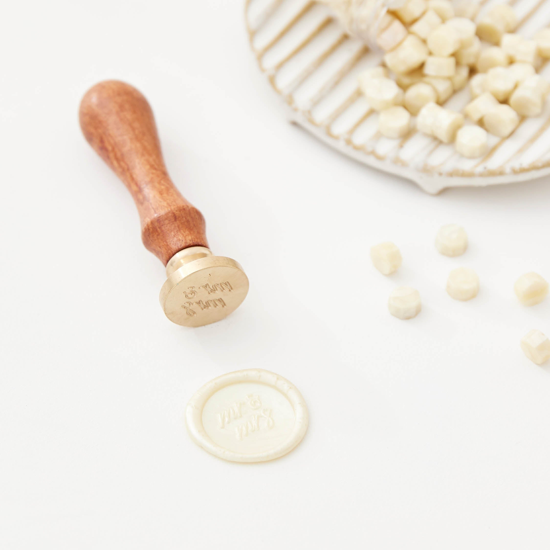 Wax Seal Stamp - Mr & Mrs