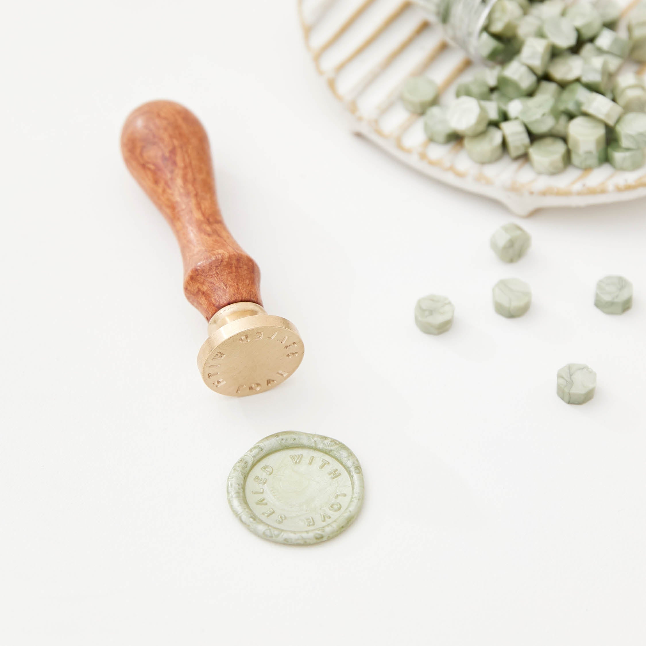 Wax Seal Stamp - Sealed With Love