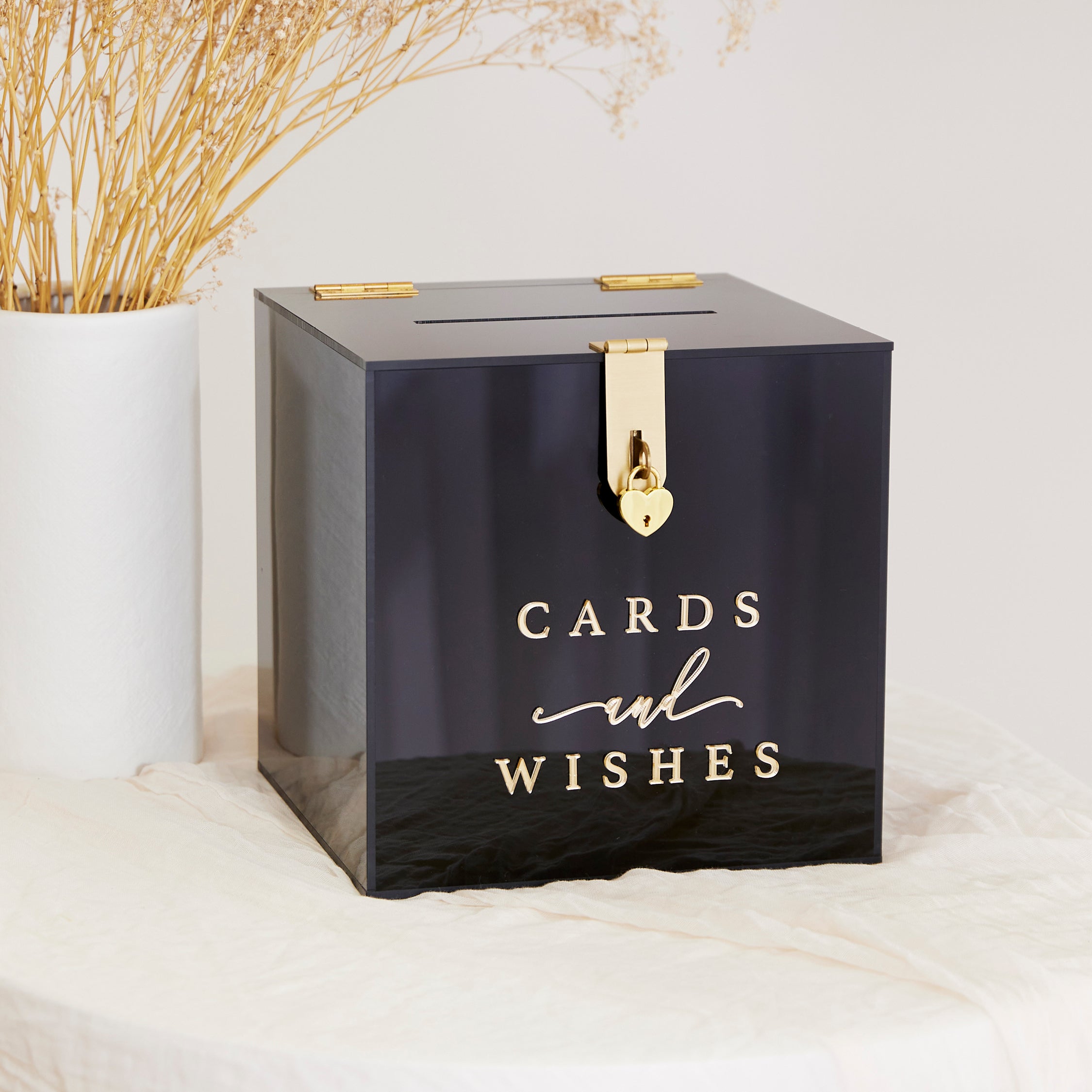 Acrylic Wishing Well - Black Gloss