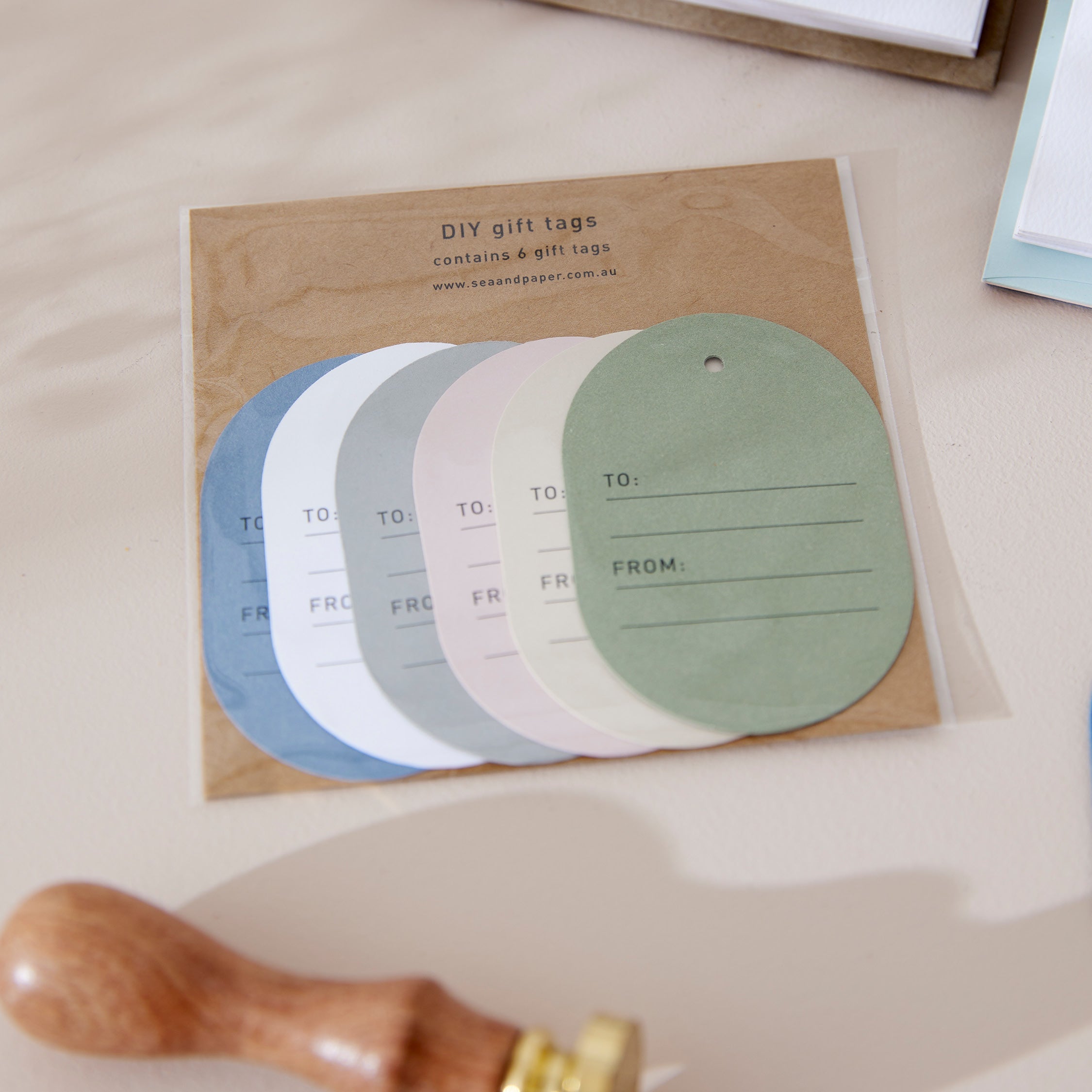 DIY Gift Tags - Double Arch - 6 pk