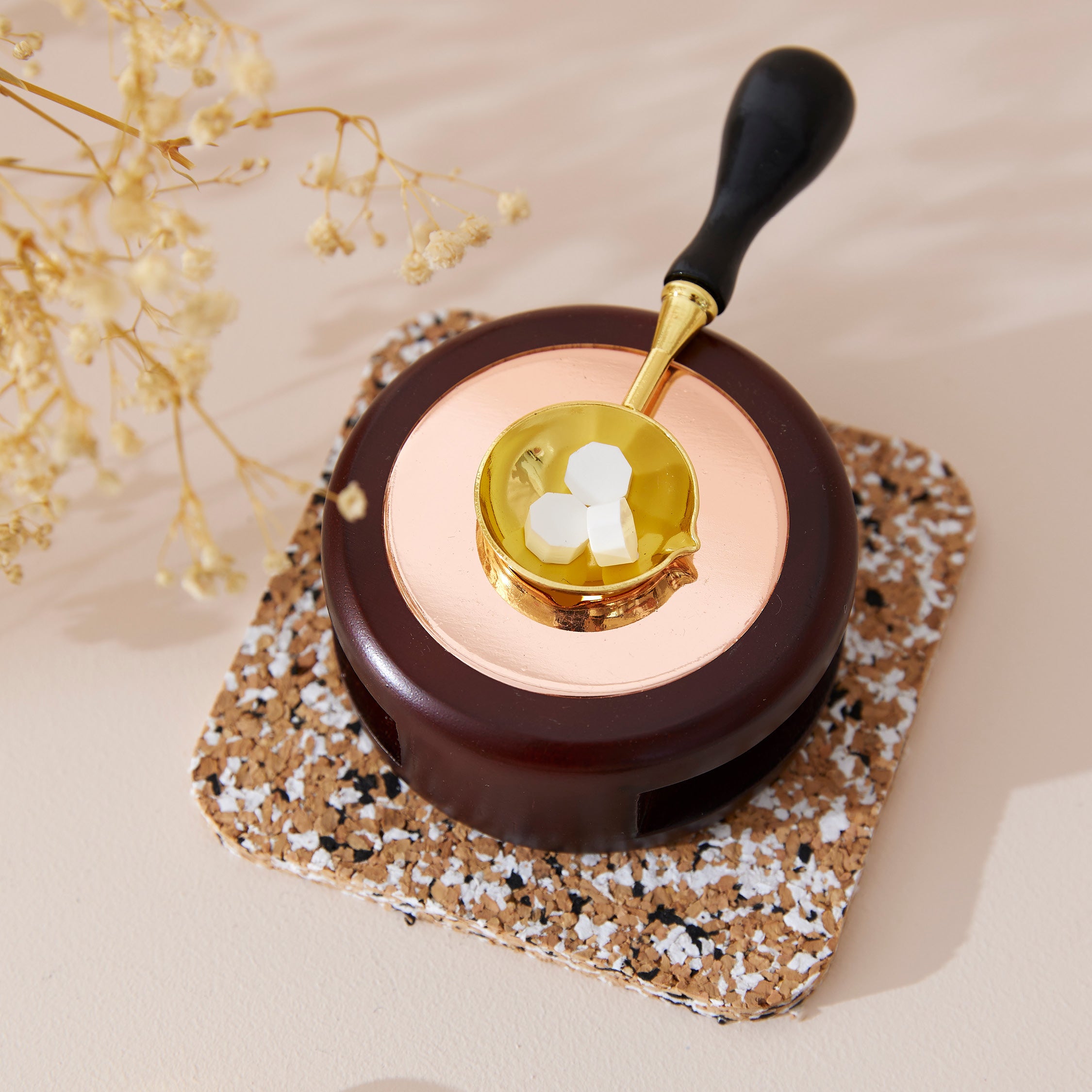 Melting Spoon - Black Handle