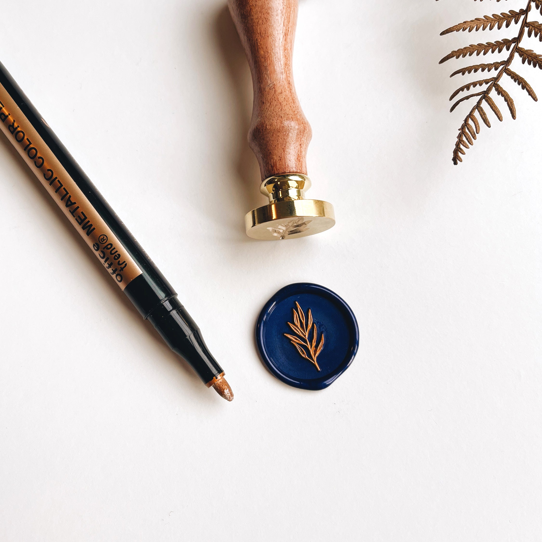 Metallic Marker Pen - Copper