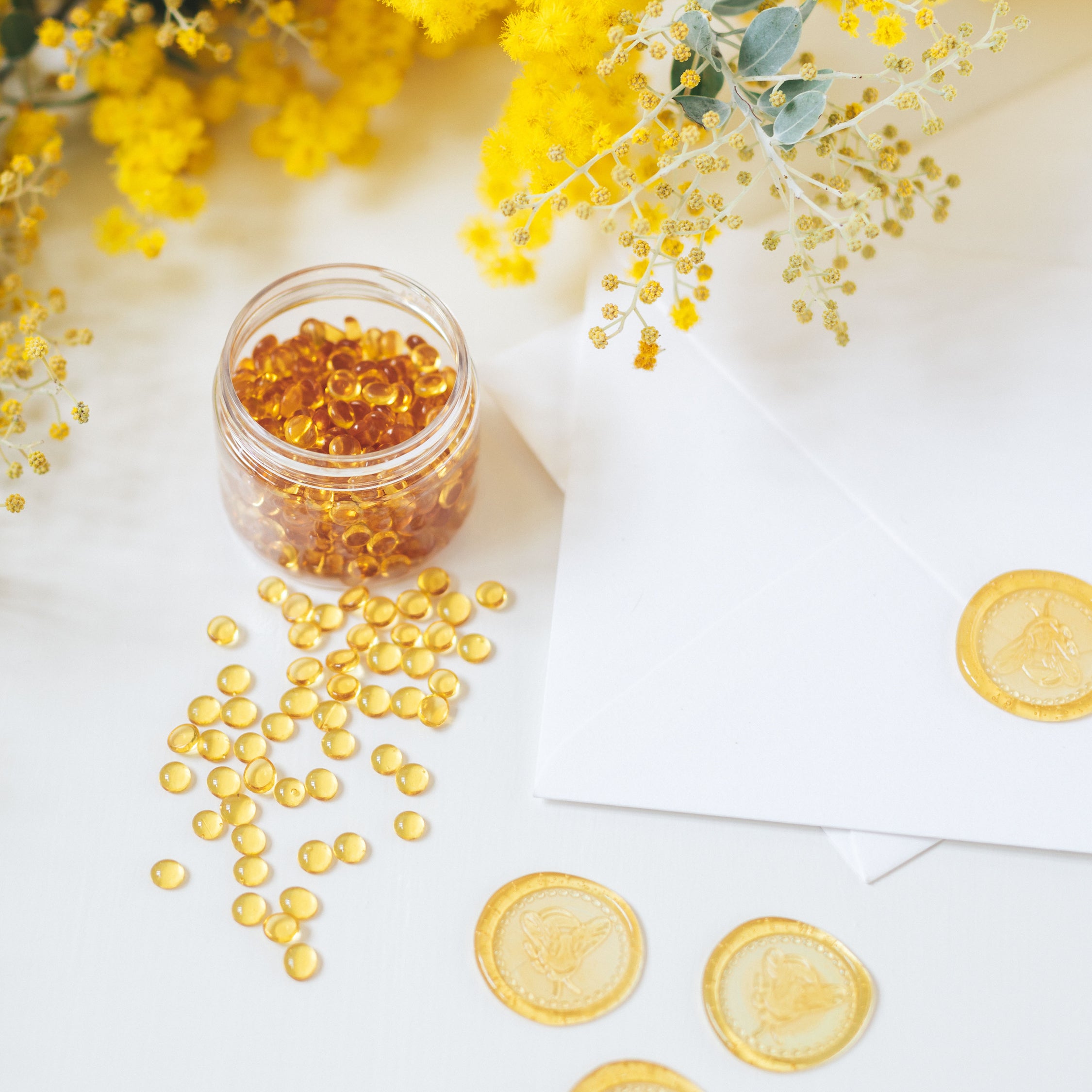 Honey - Sealing Wax Beads