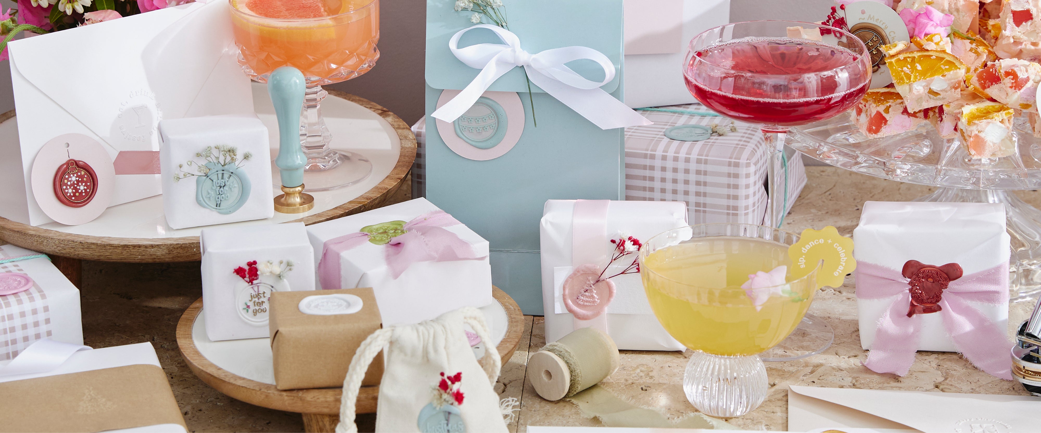 Elevate your gift wrapping with Wax Seals