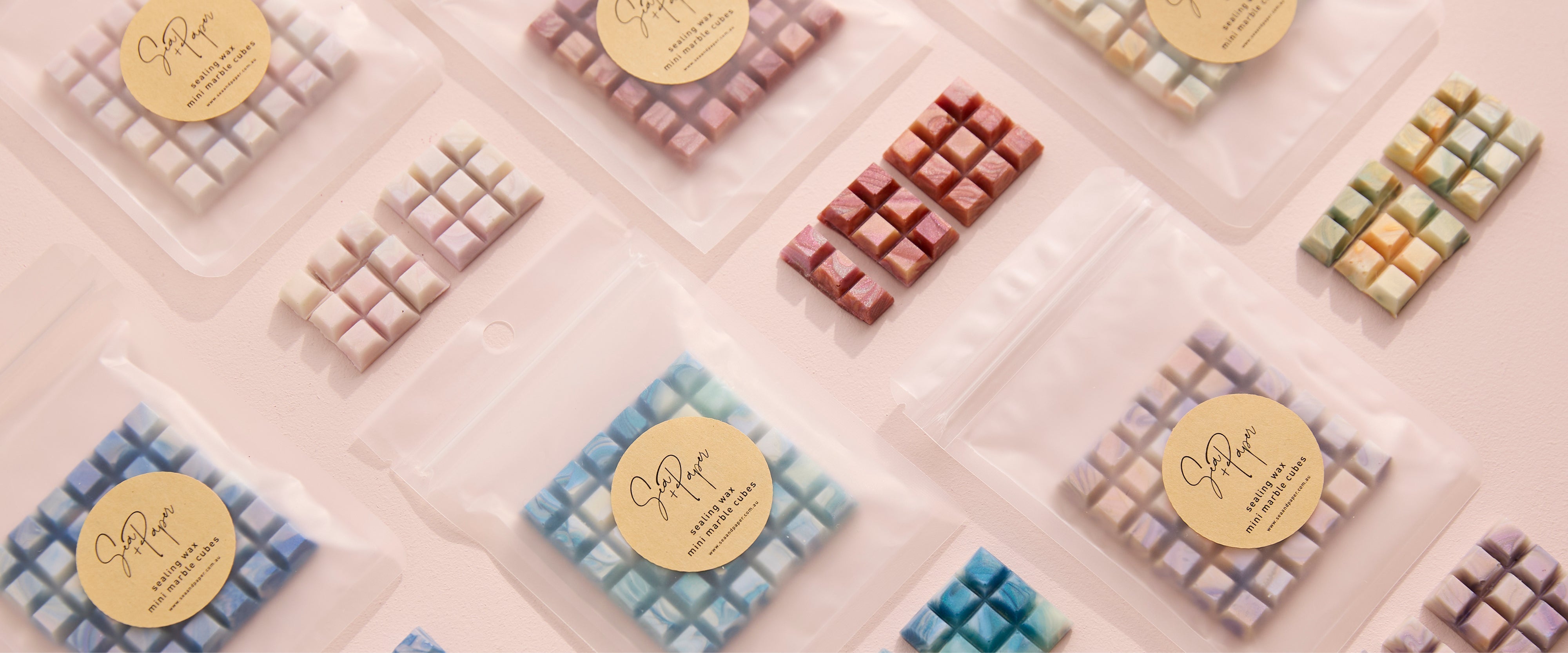 Introducing Mini Marble Wax Cubes