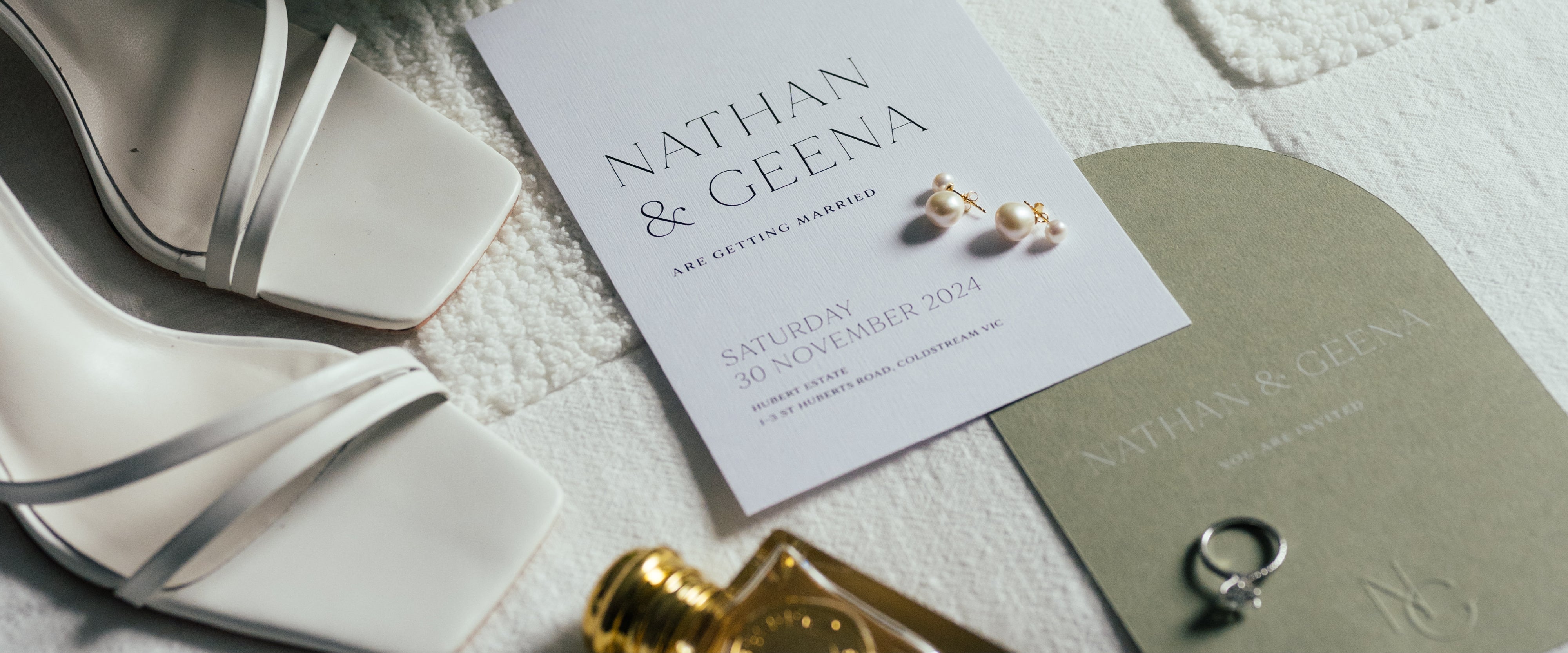 Nathan & Geena’s Modern & Elegant Yarra Valley Wedding