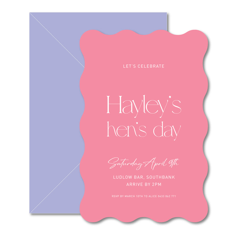 Bubbly - Bridal Shower Invitation