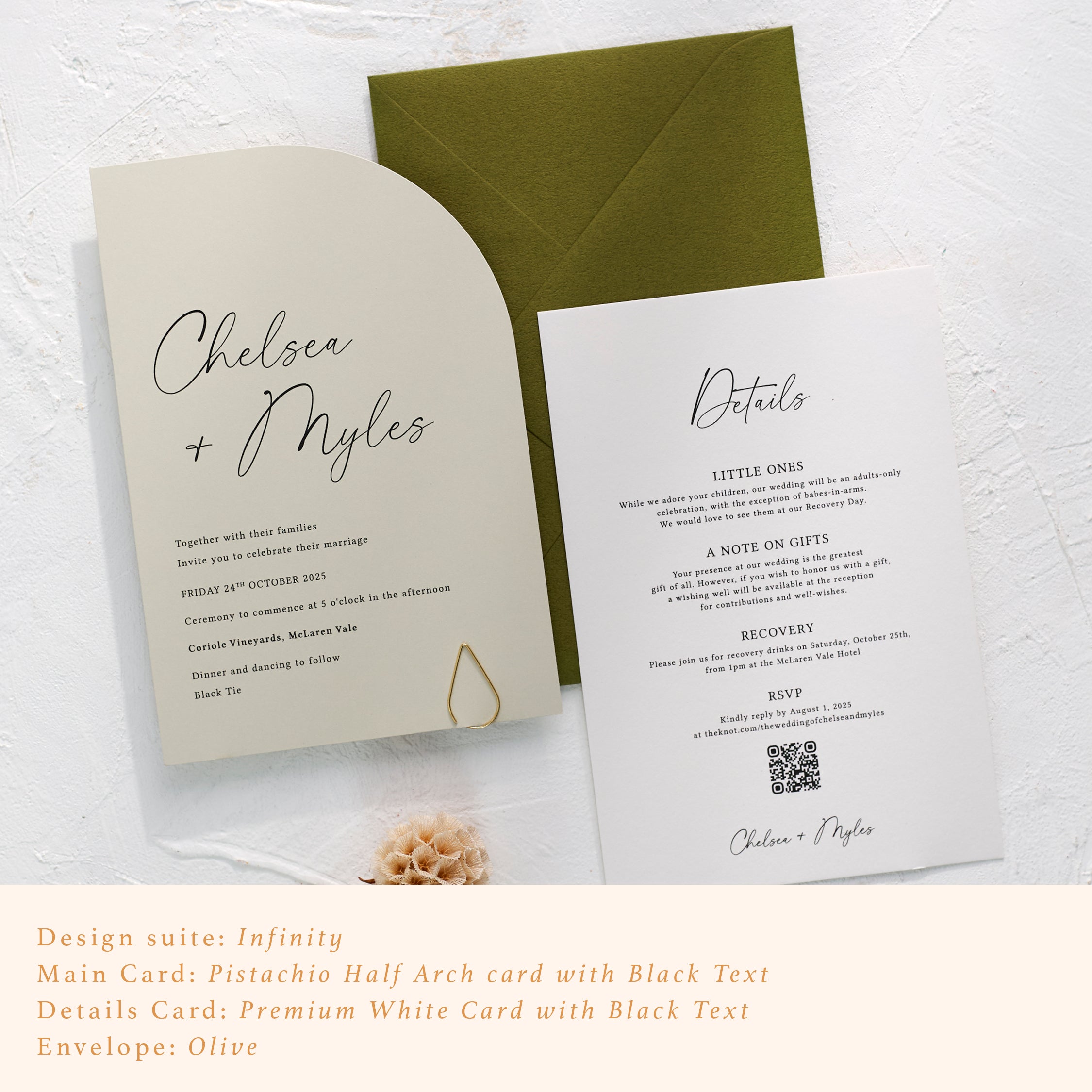 The Two-Piece Invitation Set