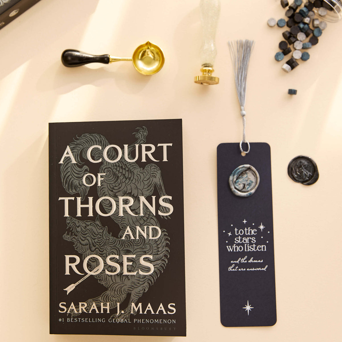 Bound by Starlight Set - Stamp & Bookmark Set
