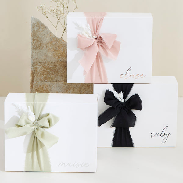 DIY Bridal Party Proposal Box - Floral