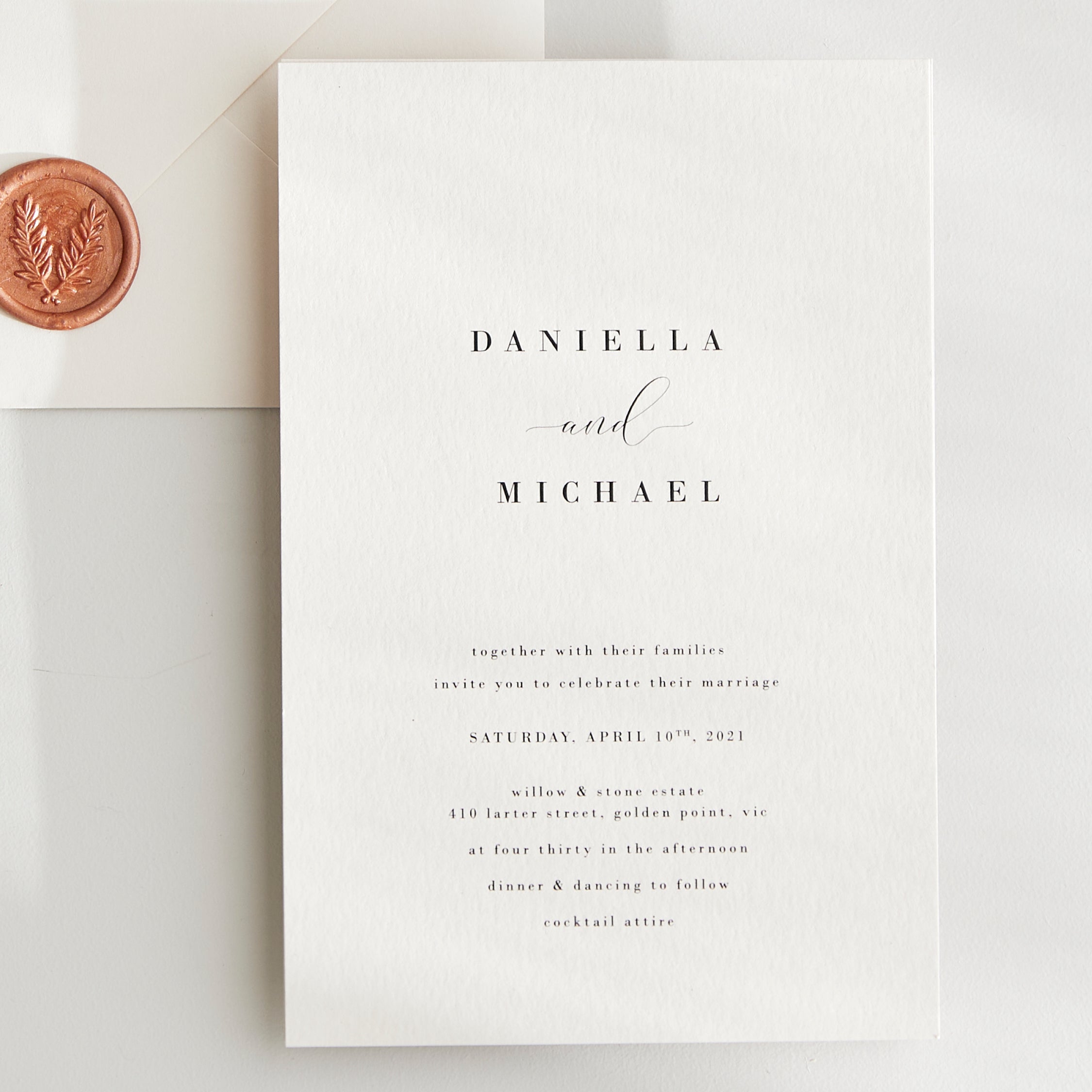 Budget Luxe Wedding Invitations