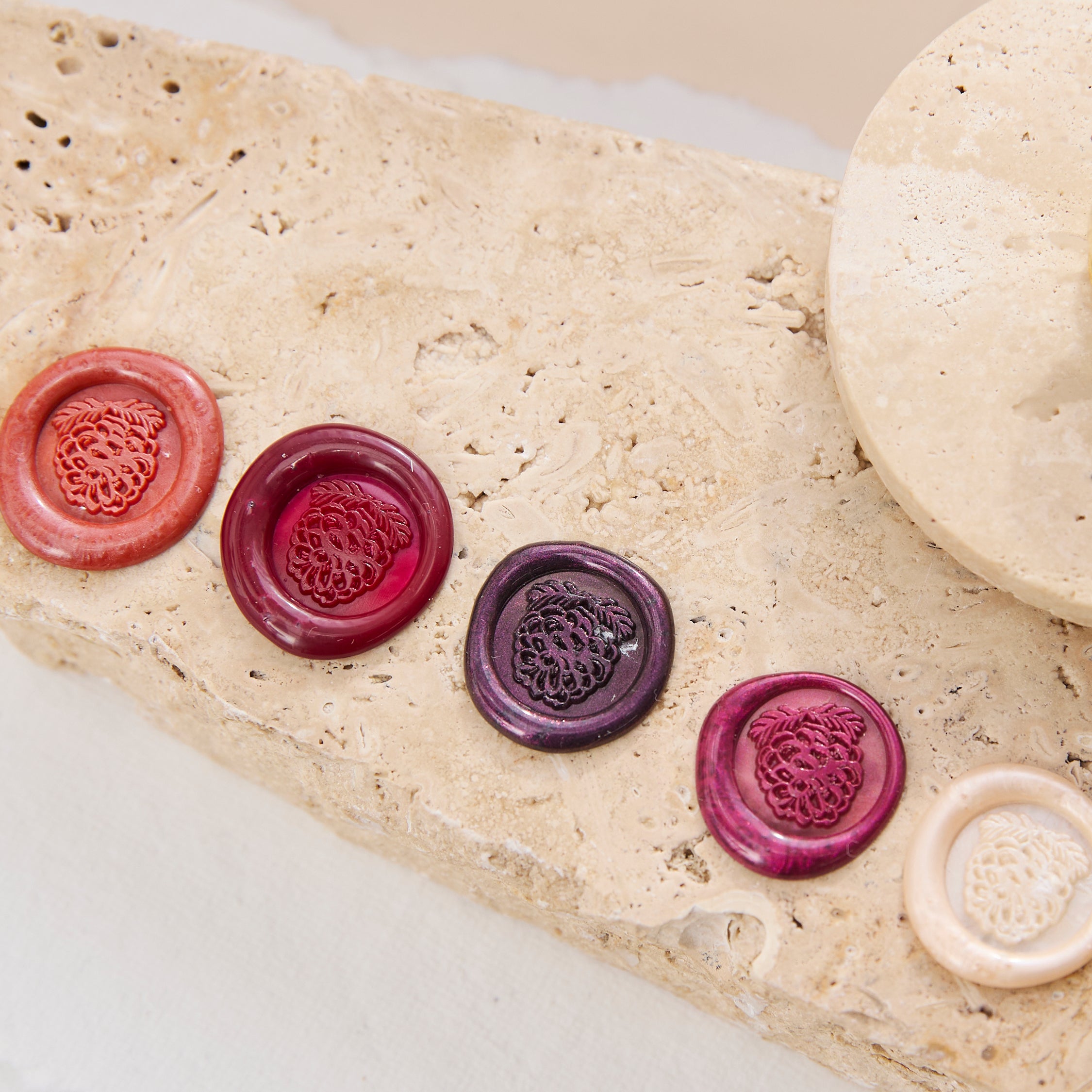 Wax Seal Stamp - Pine Cone Mini