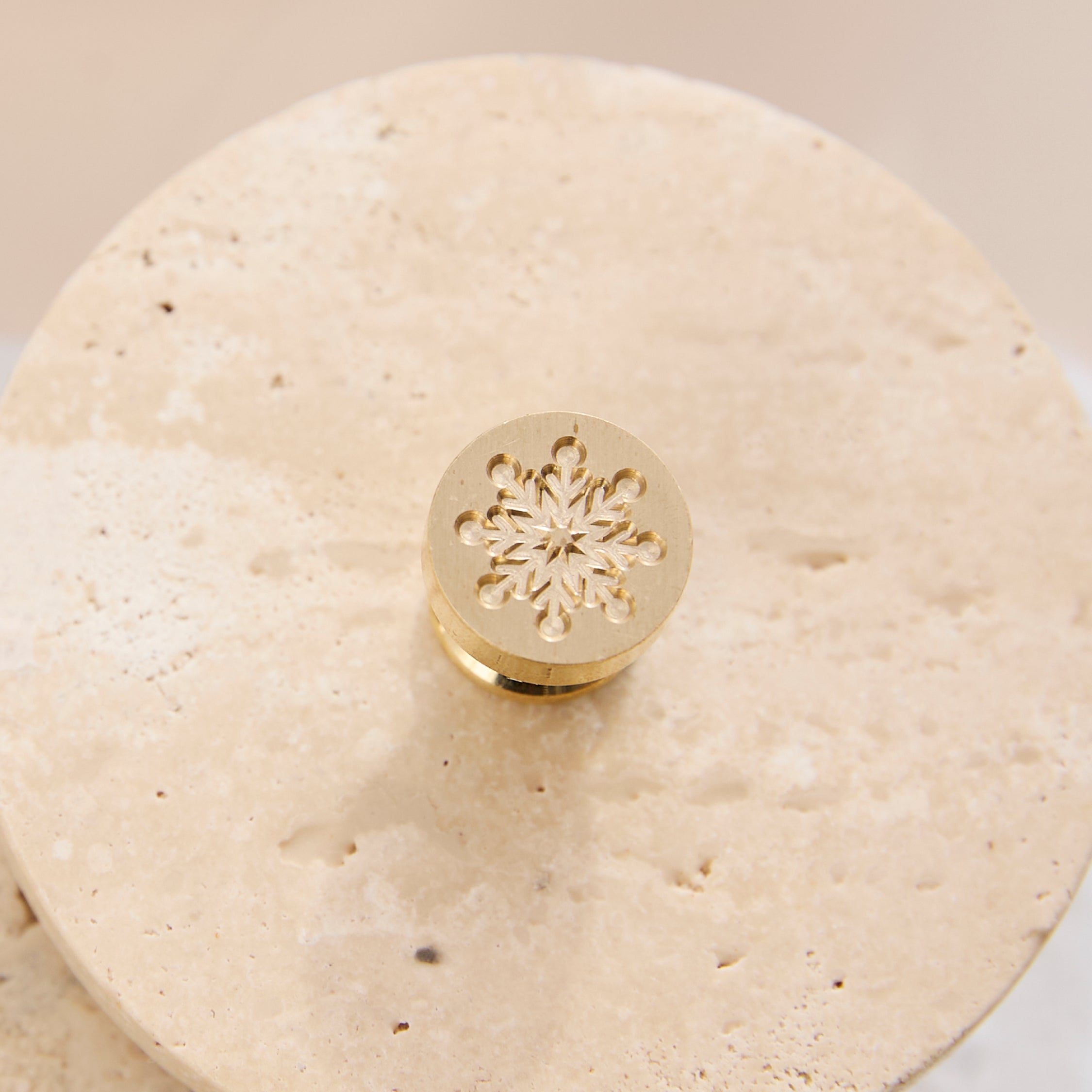 Wax Seal Stamp - Snowflake Mini