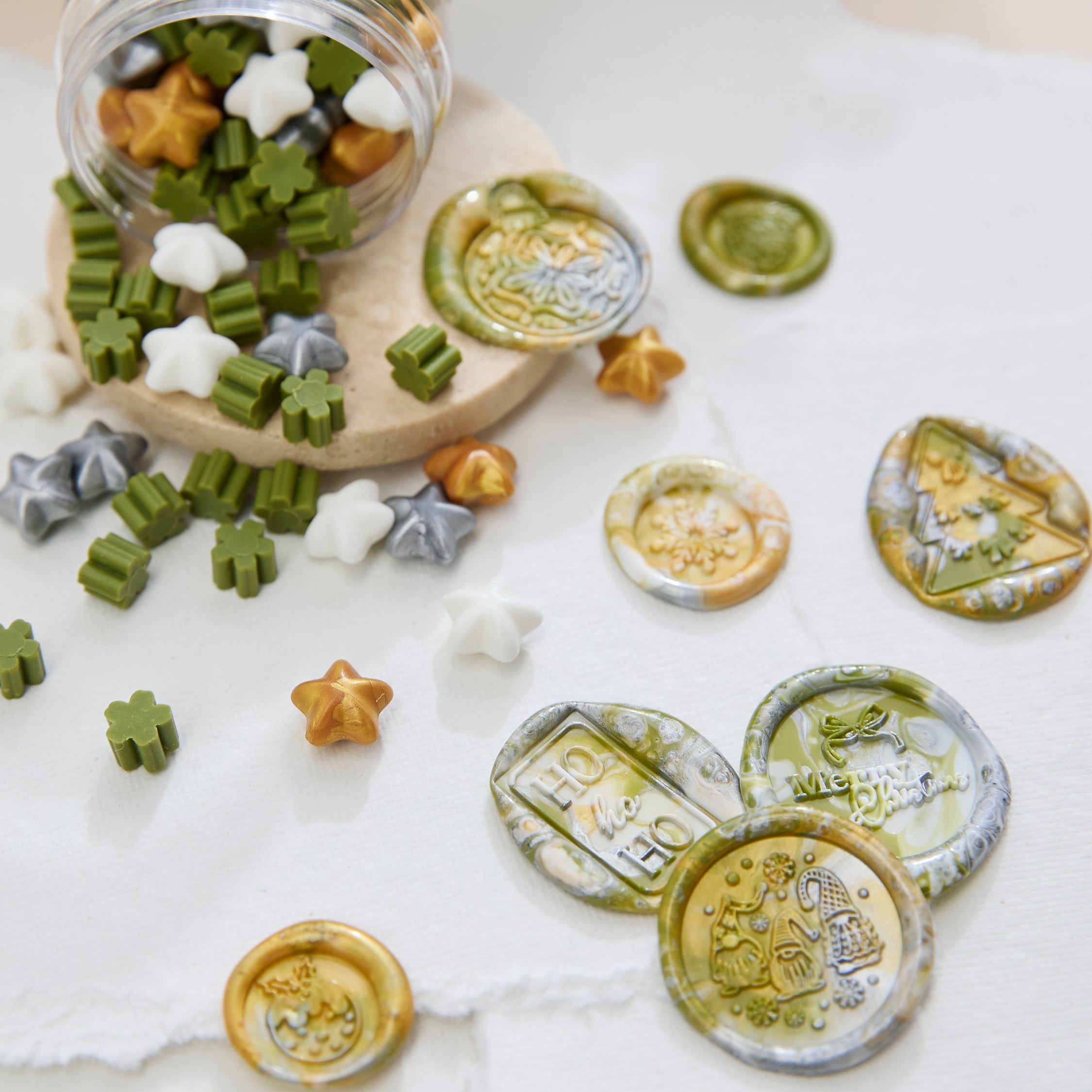 Christmas Mix - Sealing Wax Beads