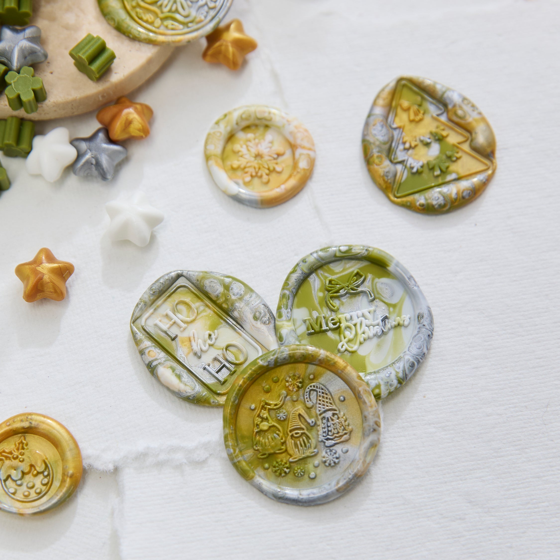 Christmas Mix - Sealing Wax Beads