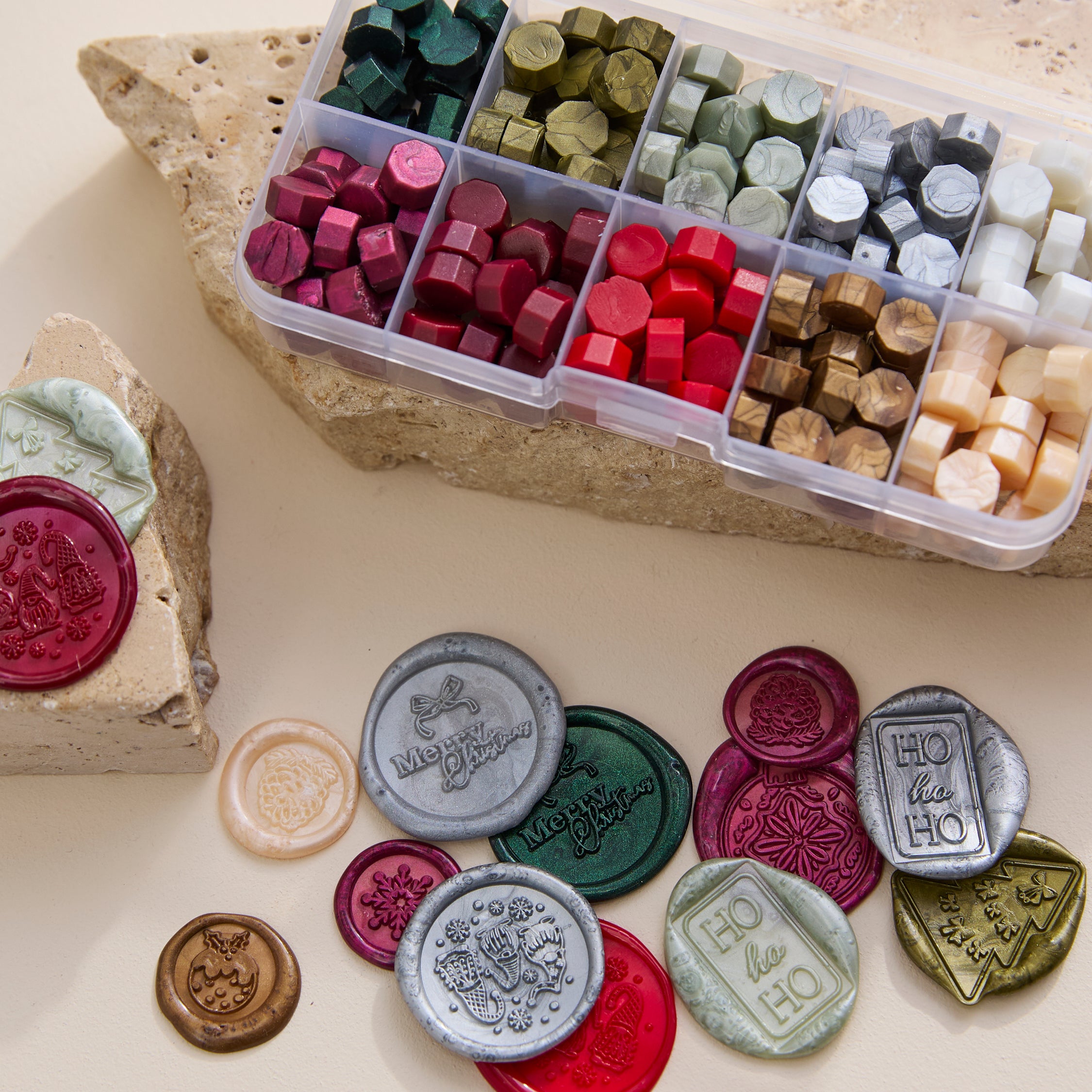 Sealing Wax Palette - Christmas Edition