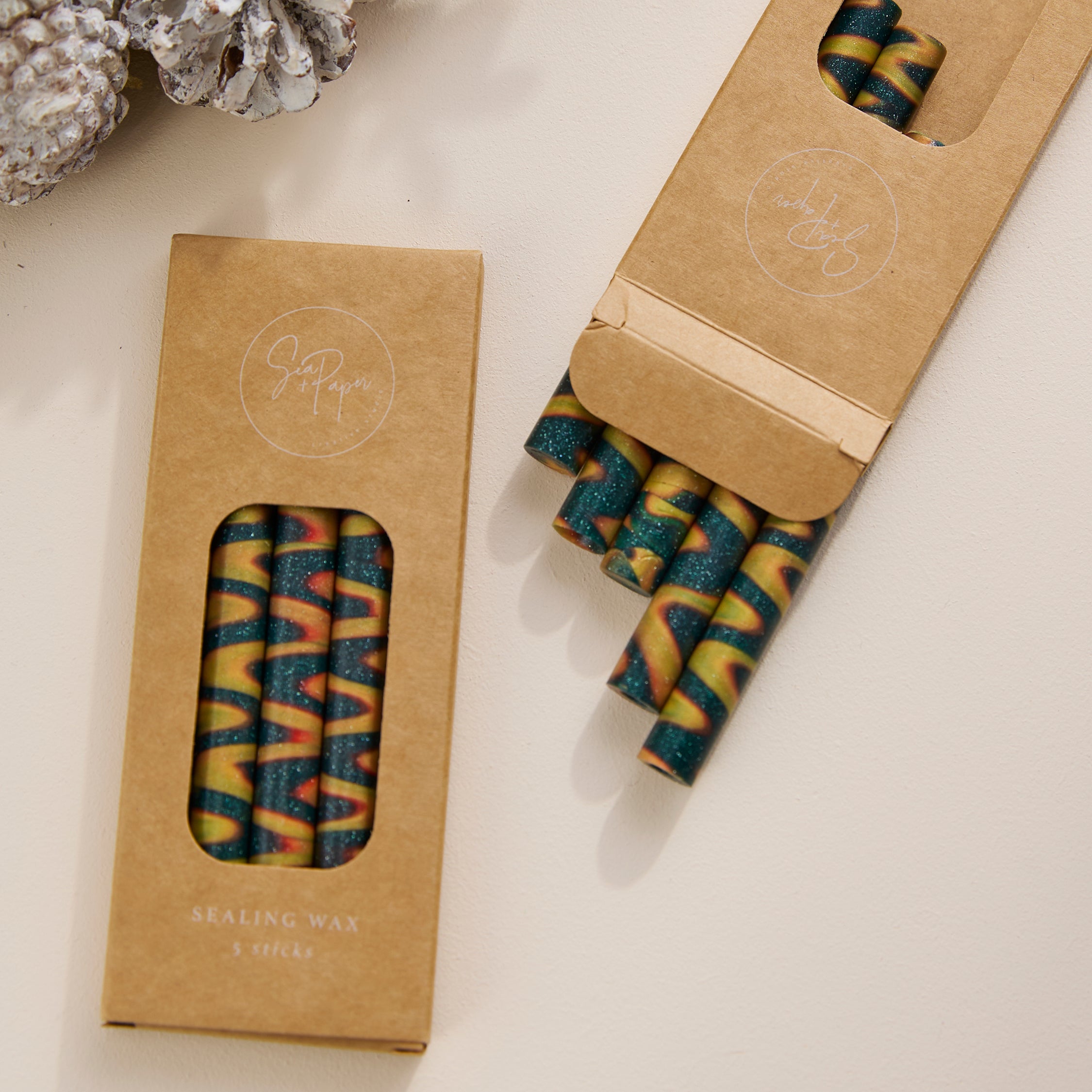 Christmas Marble Mix - Sealing Wax Sticks