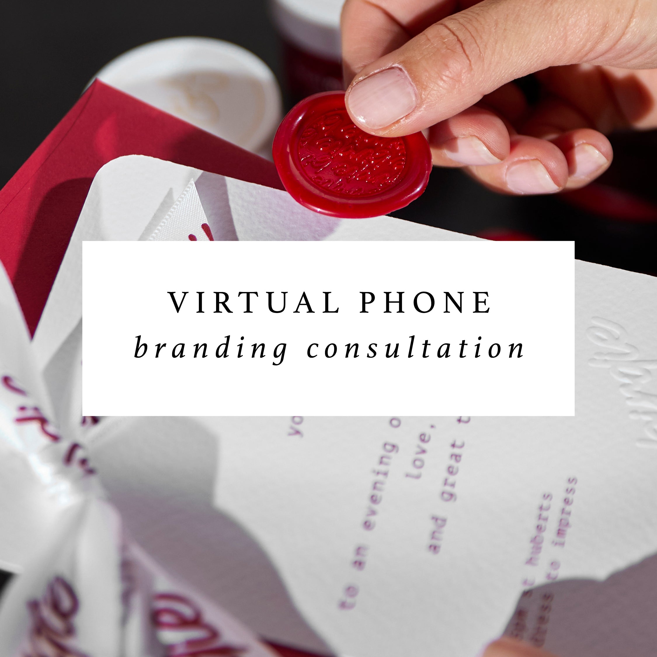 Virtual Phone Branding Stationery Consultations