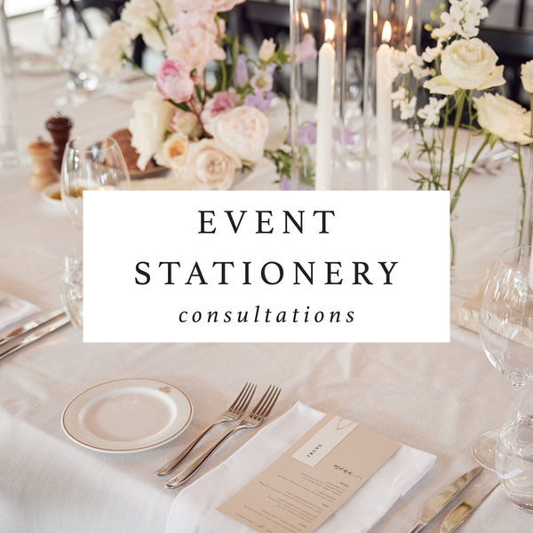 Event Stationery Consultations