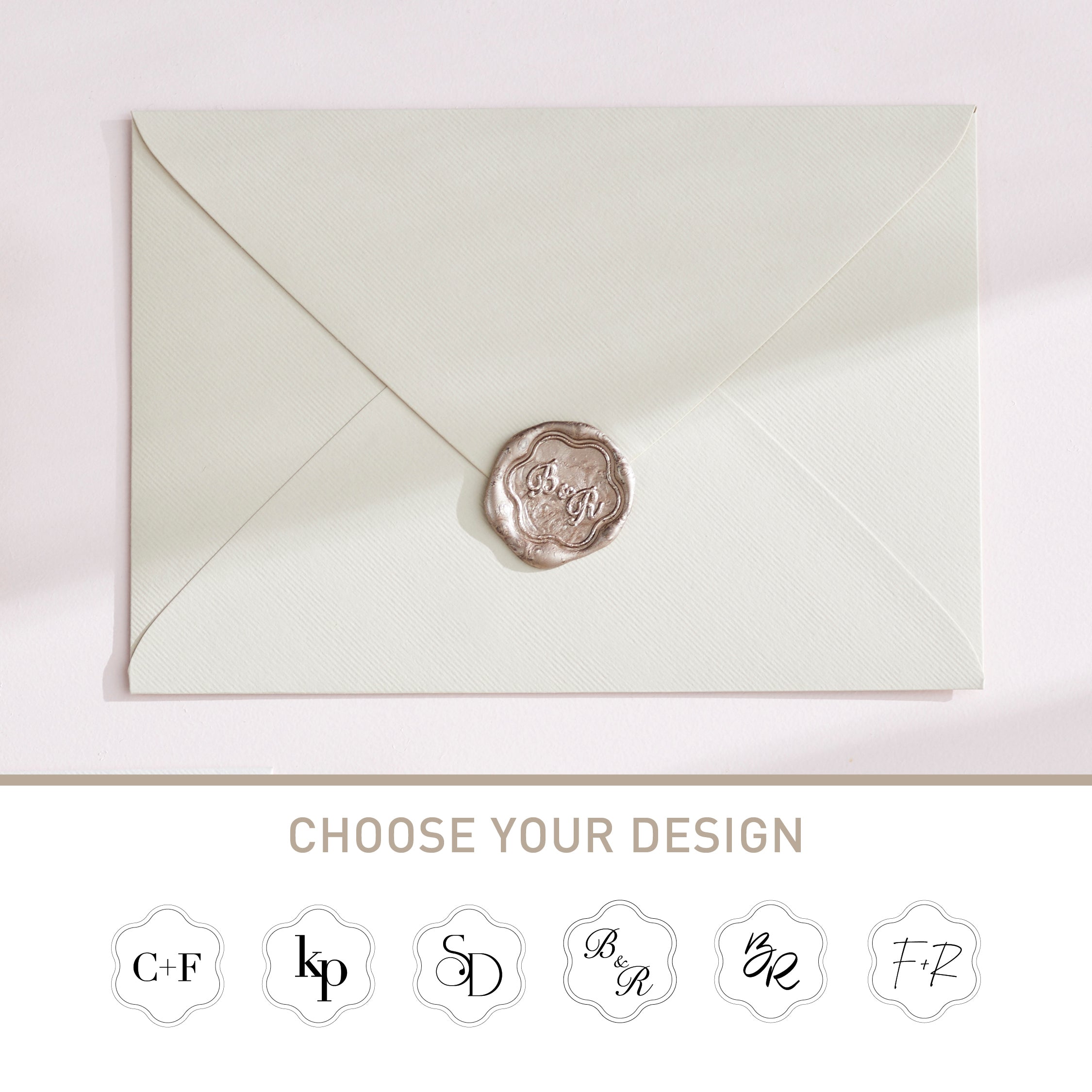 Floret Shape - Custom Wax Seal Stamp