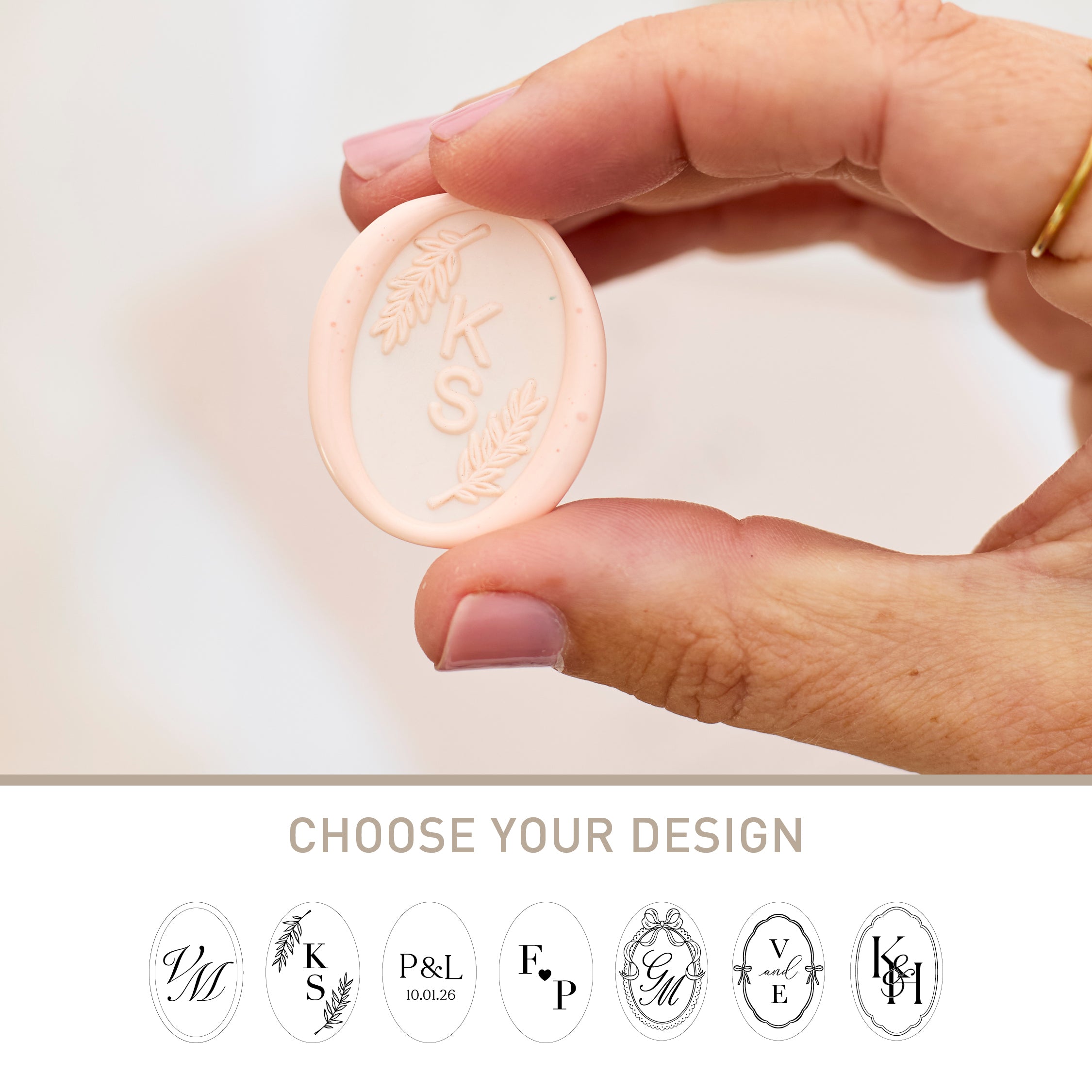 Oval - Custom Wax Seal Stamp