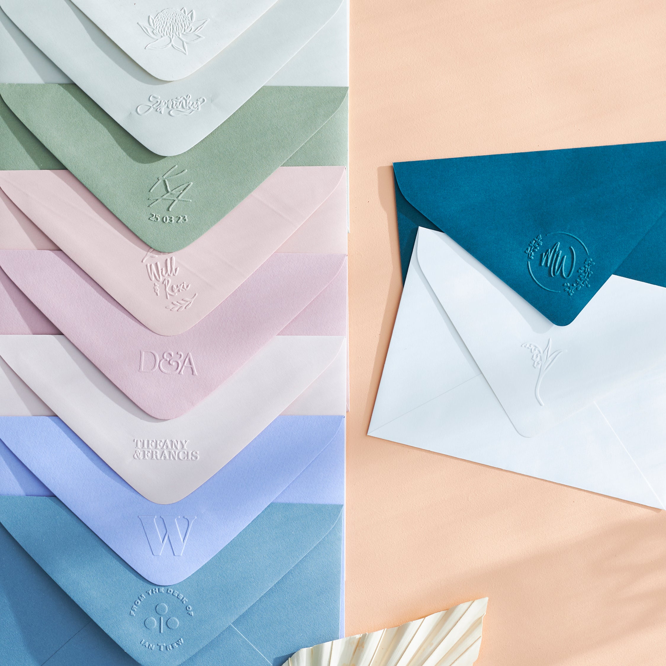 Custom or Supplied Design Embossing Stamp – Sea and Paper Creative Studio