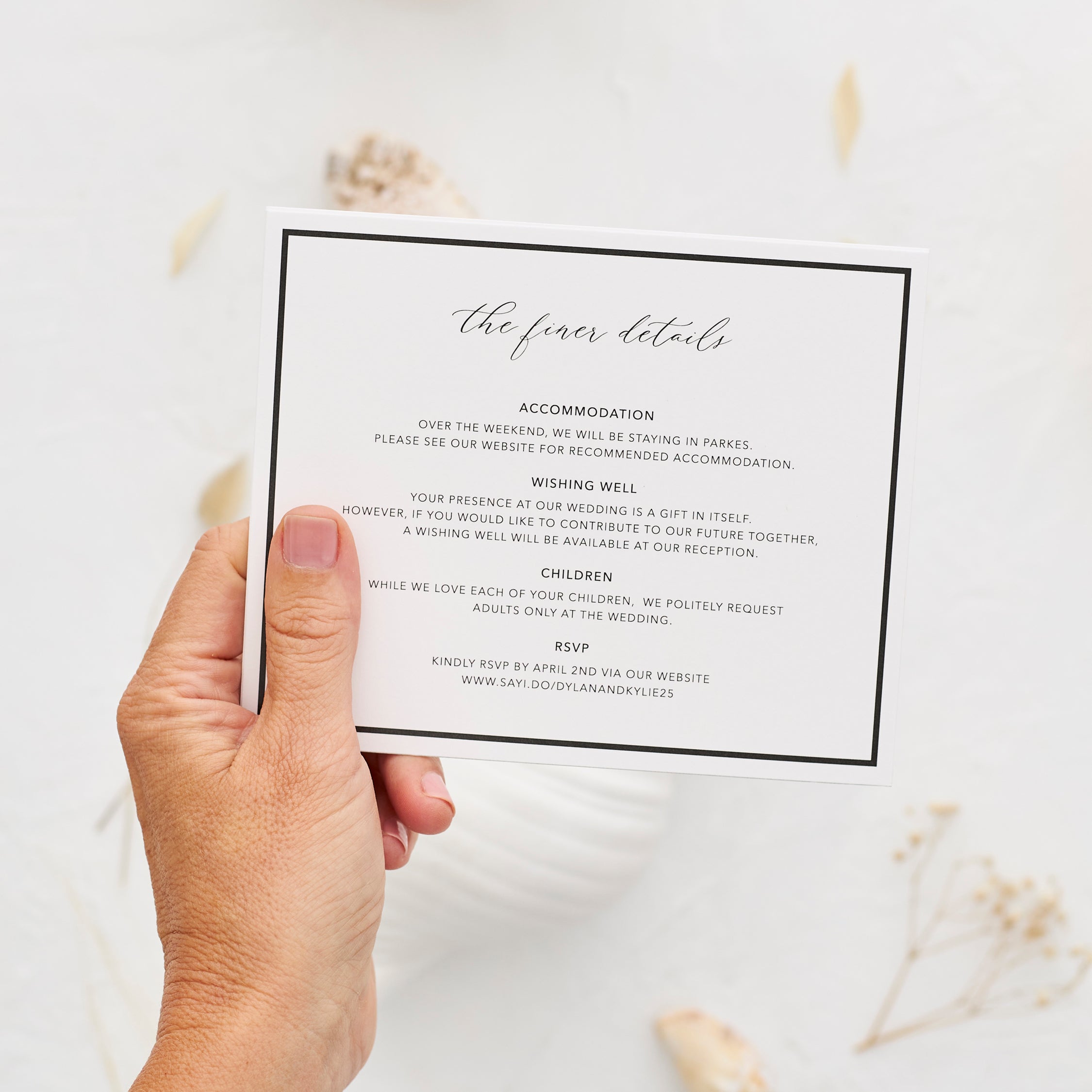 Chateau - Details Card
