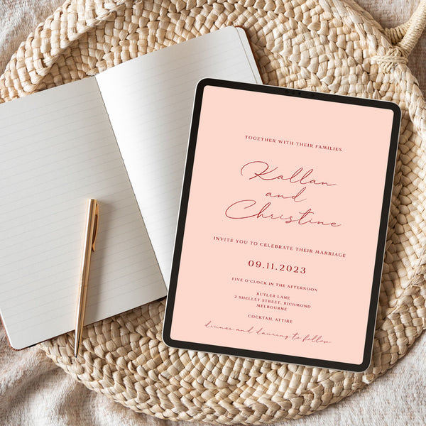 Digital | Wedding Invitation
