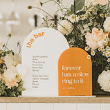 Dual Acrylic Bar Sign - A5 / A4 Sign