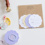 DIY Gift Tags - Scalloped Edge 6 pk