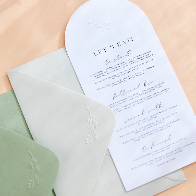 Embossing Stamp - Olive