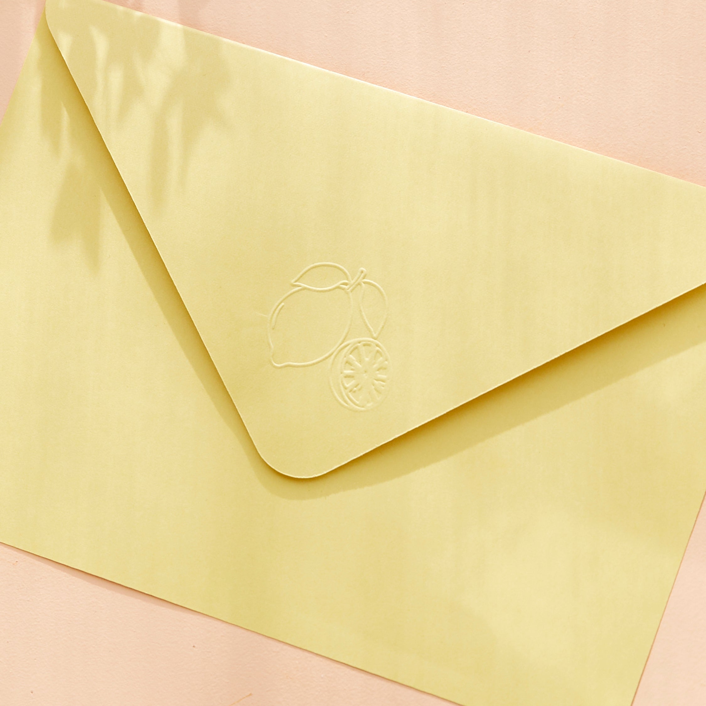 Embossing Stamp - Lemon