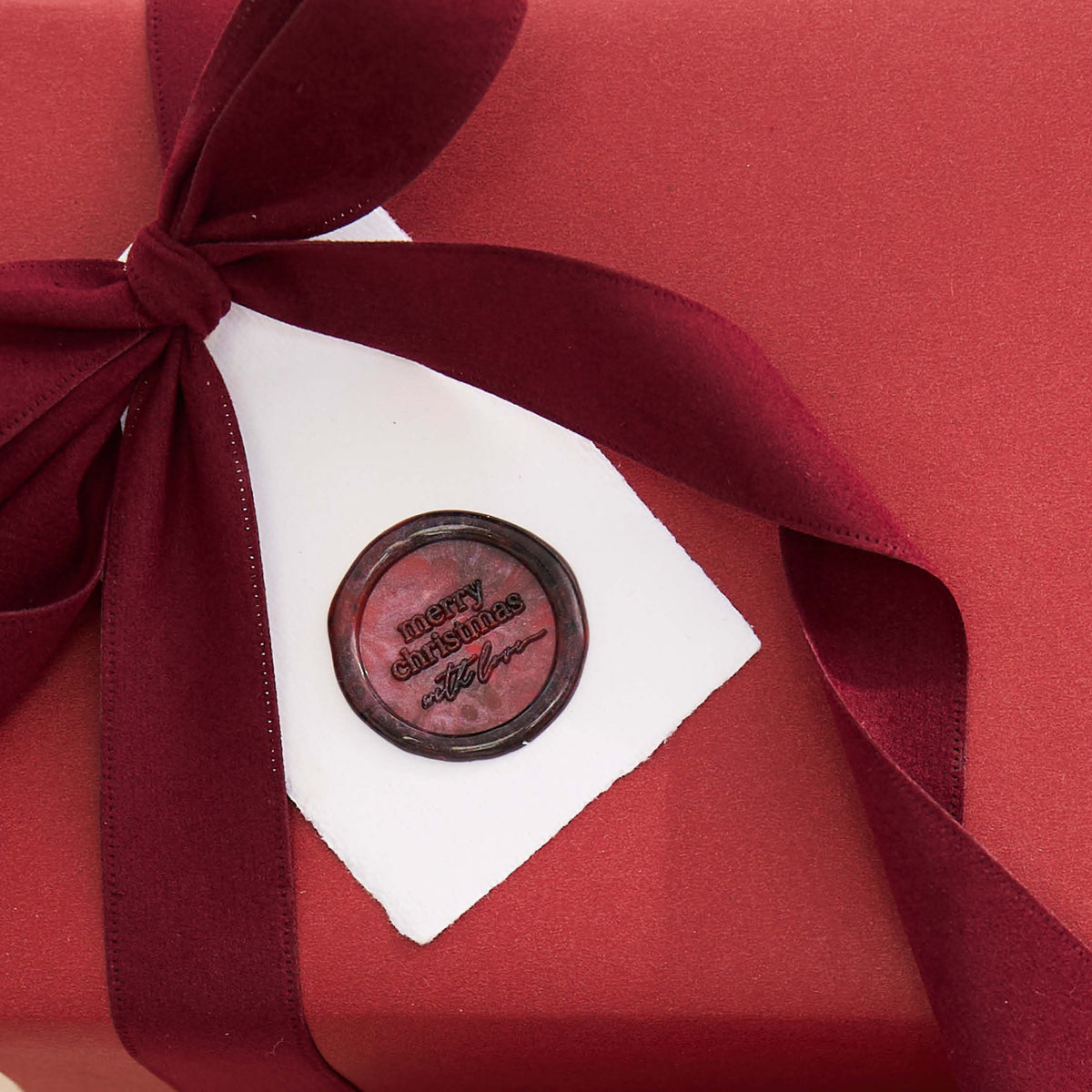Wax Seal Stamp - Merry Christmas With Love