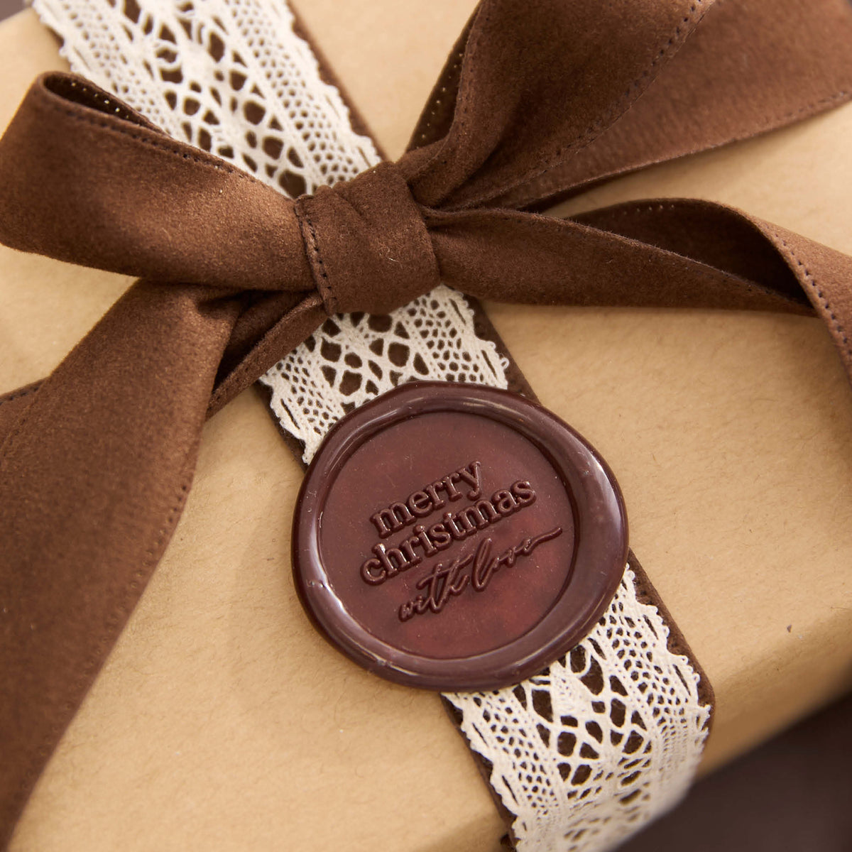 Wax Seal Stamp - Merry Christmas With Love