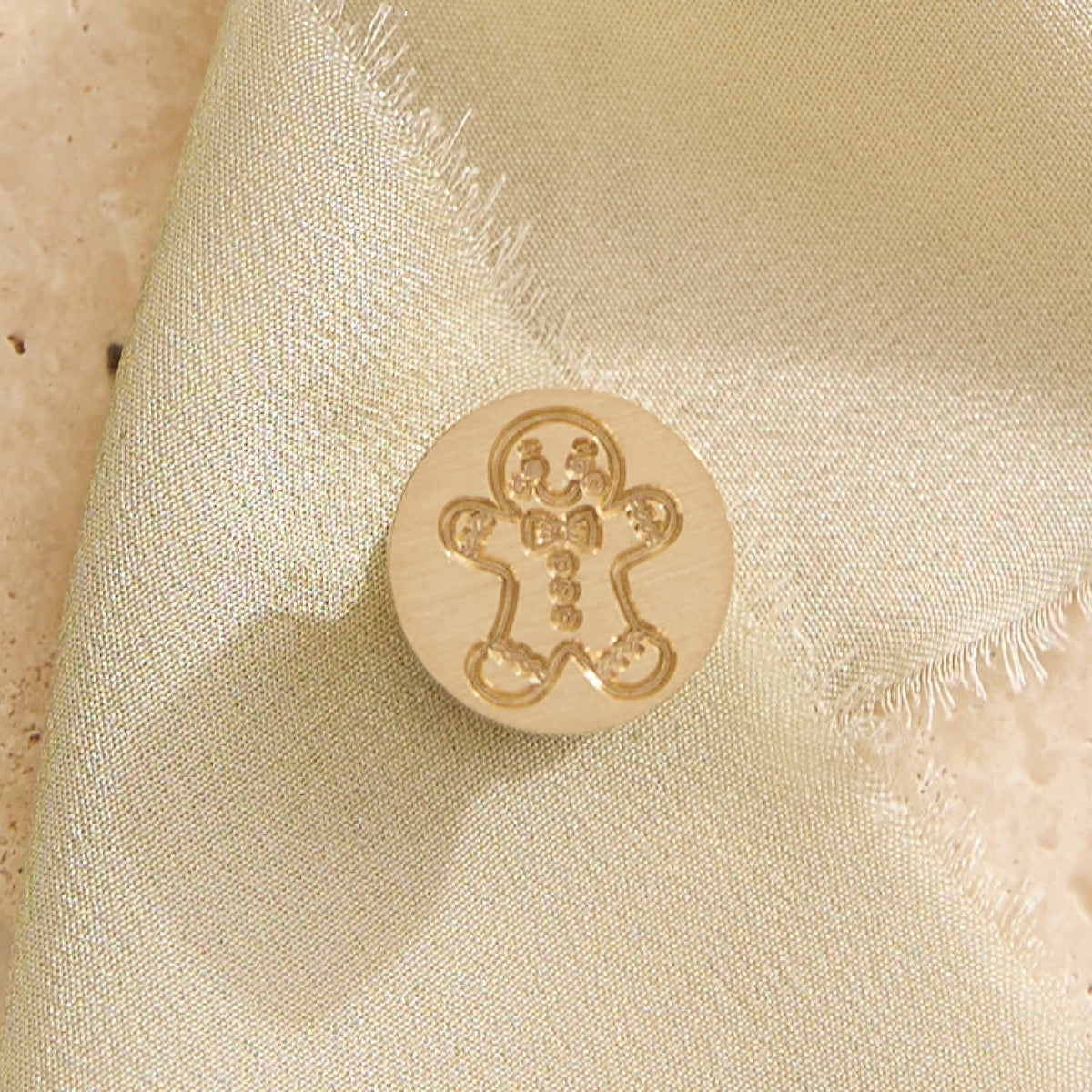 Wax Seal Stamp - Mini Gingerbread Man