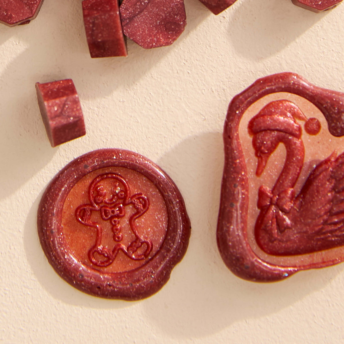 Wax Seal Stamp - Mini Gingerbread Man