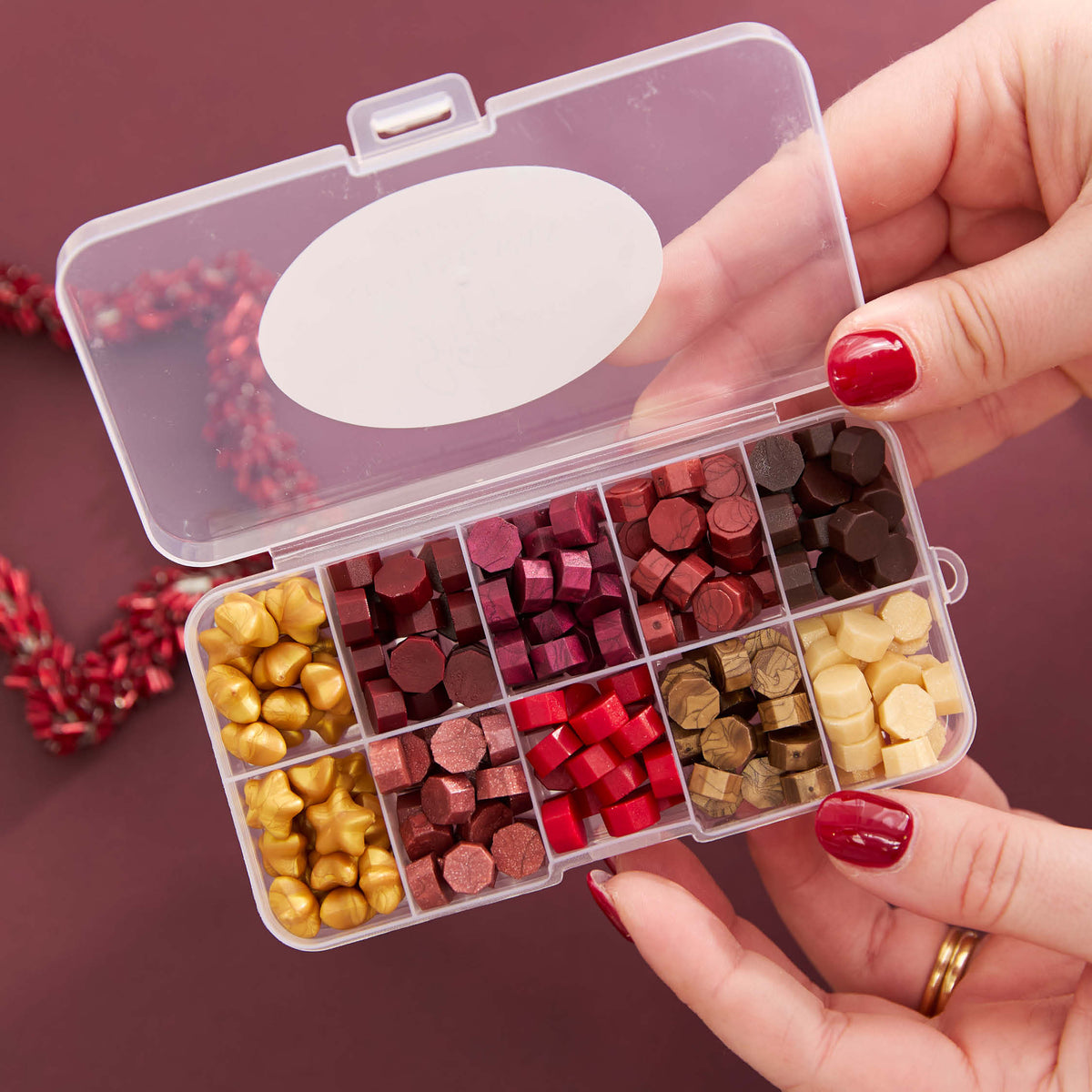 Sealing Wax Palette - Crimson Mix