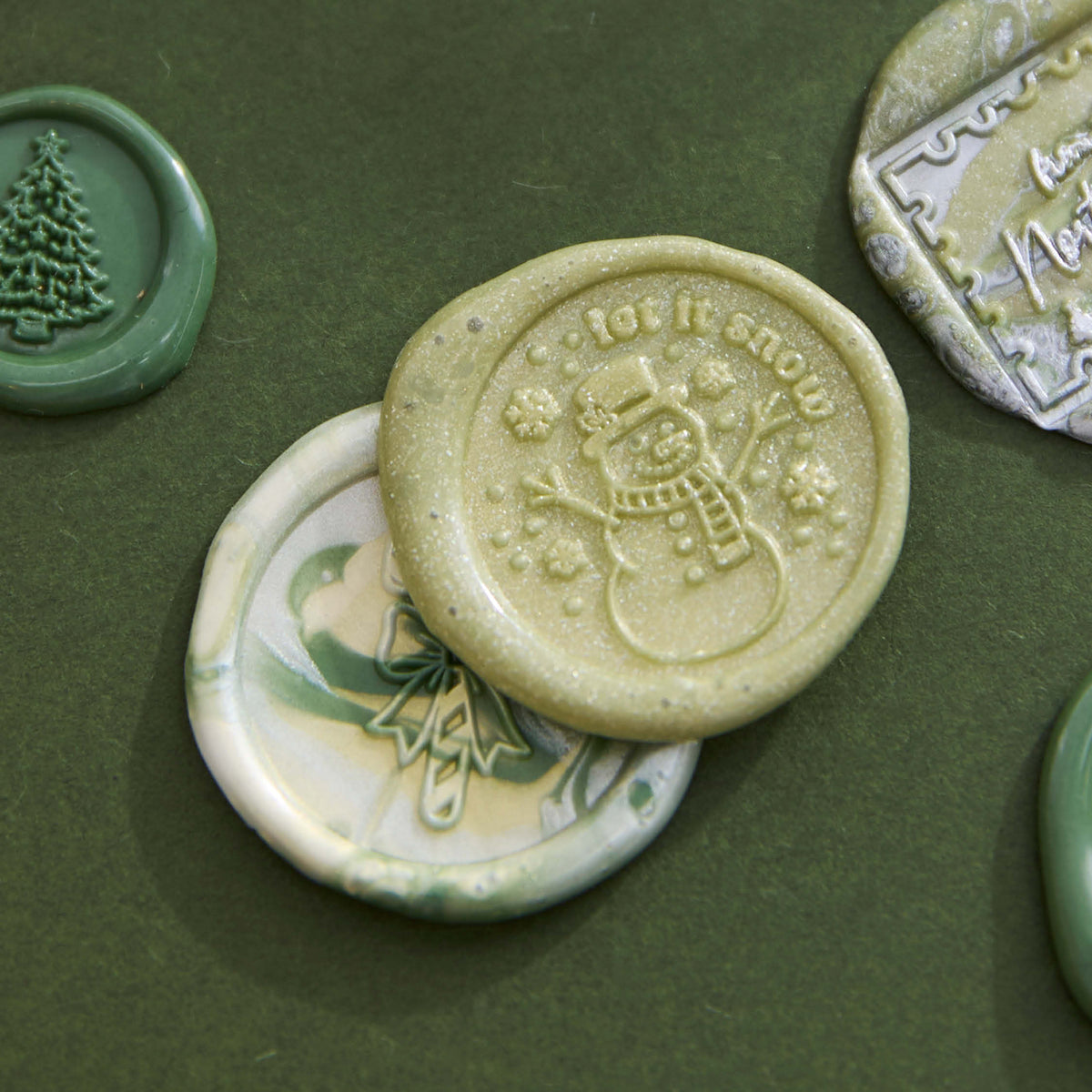 Wax Seal Stamp Set - Christmas Collection