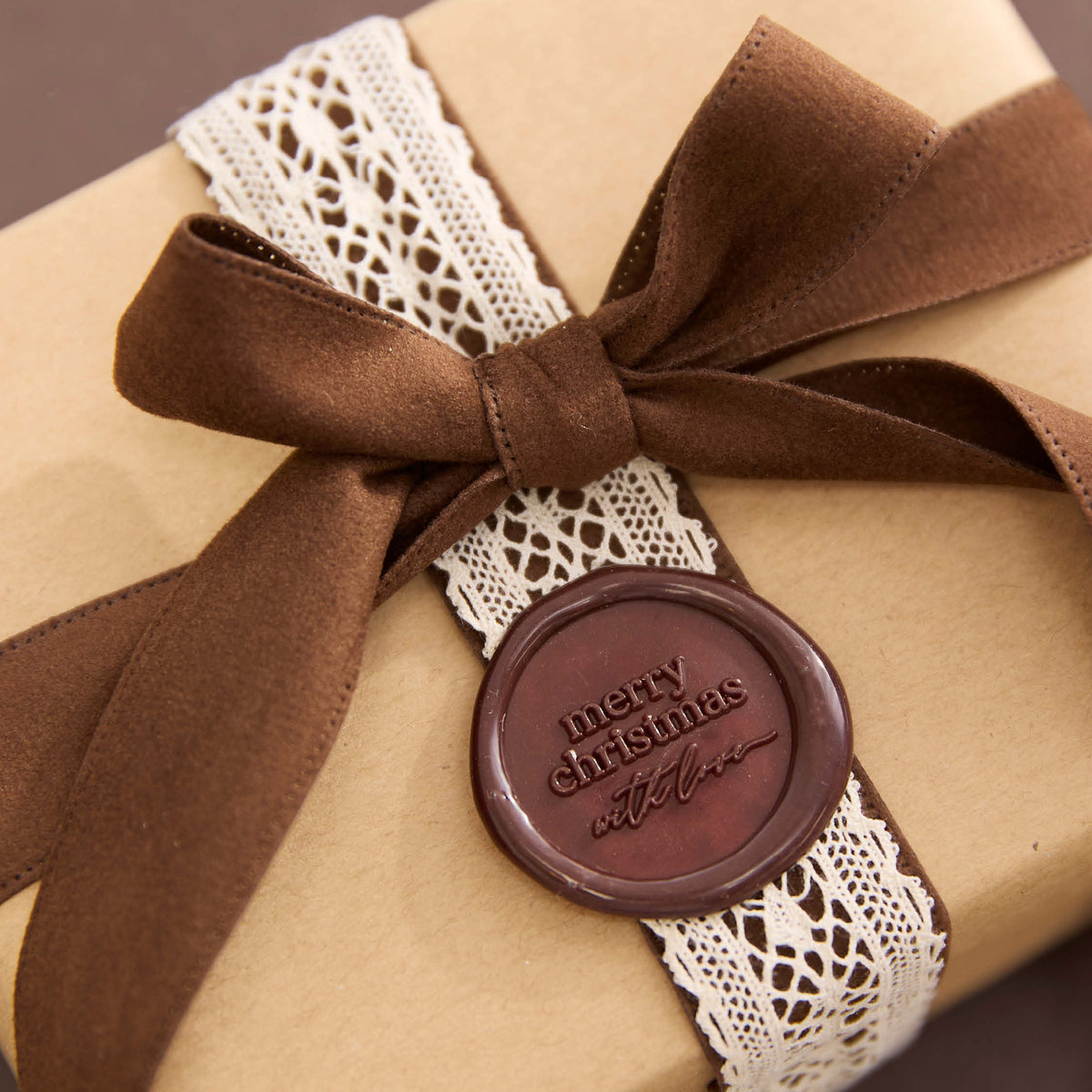 Velvet Ribbon Roll - Chocolate